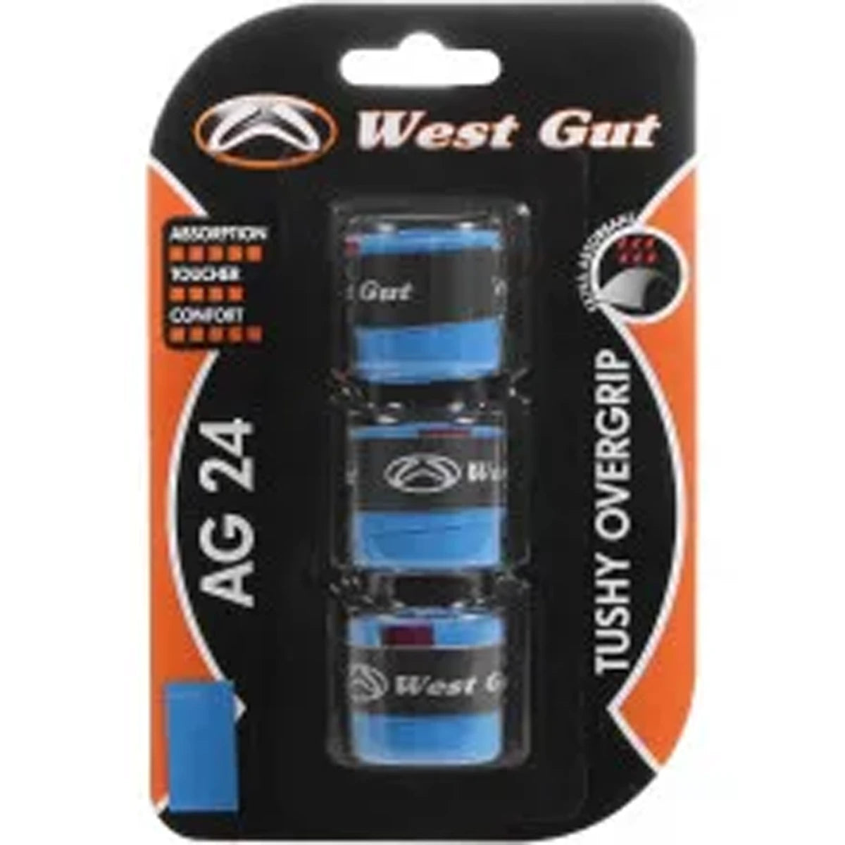 Overgrips West Gut AG24 X3