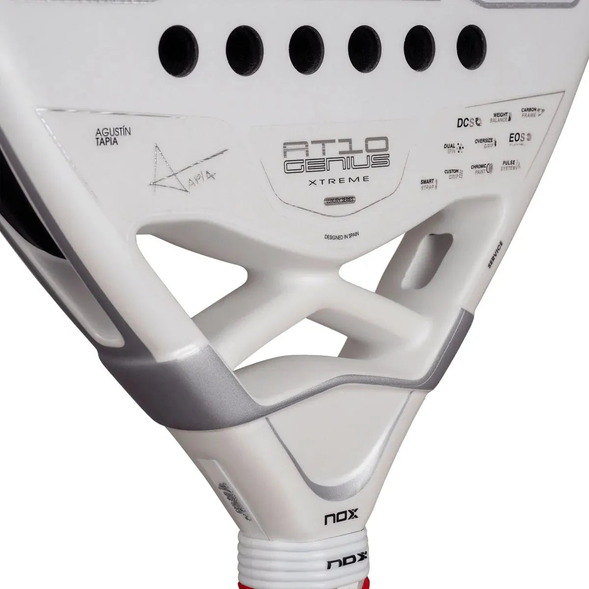 Padelracket Nox At10 Genius Attack 12K Alum Xtreme By Agustin Tapia 2026