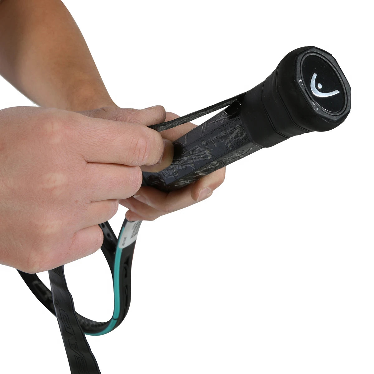Aanbrengen van de Overgrip