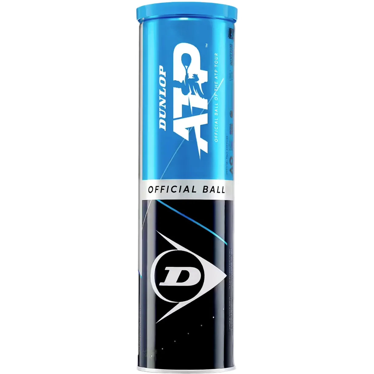 Tube van 4 Dunlop ATP Ballen (Metalen Tube)