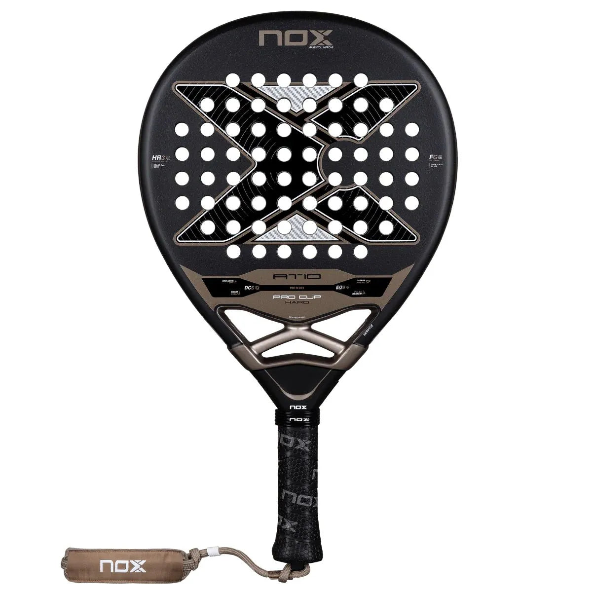 Padelracket Nox At10 Pro Cup Hard 2026
