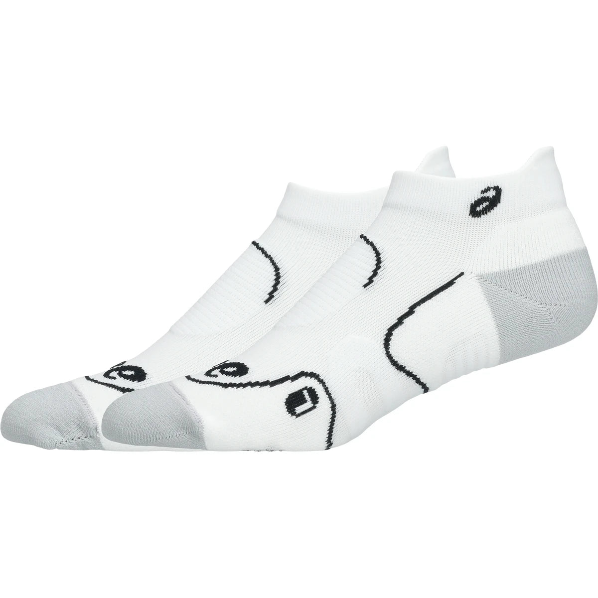 Paar Asics Court Tennis Enkel Sokken