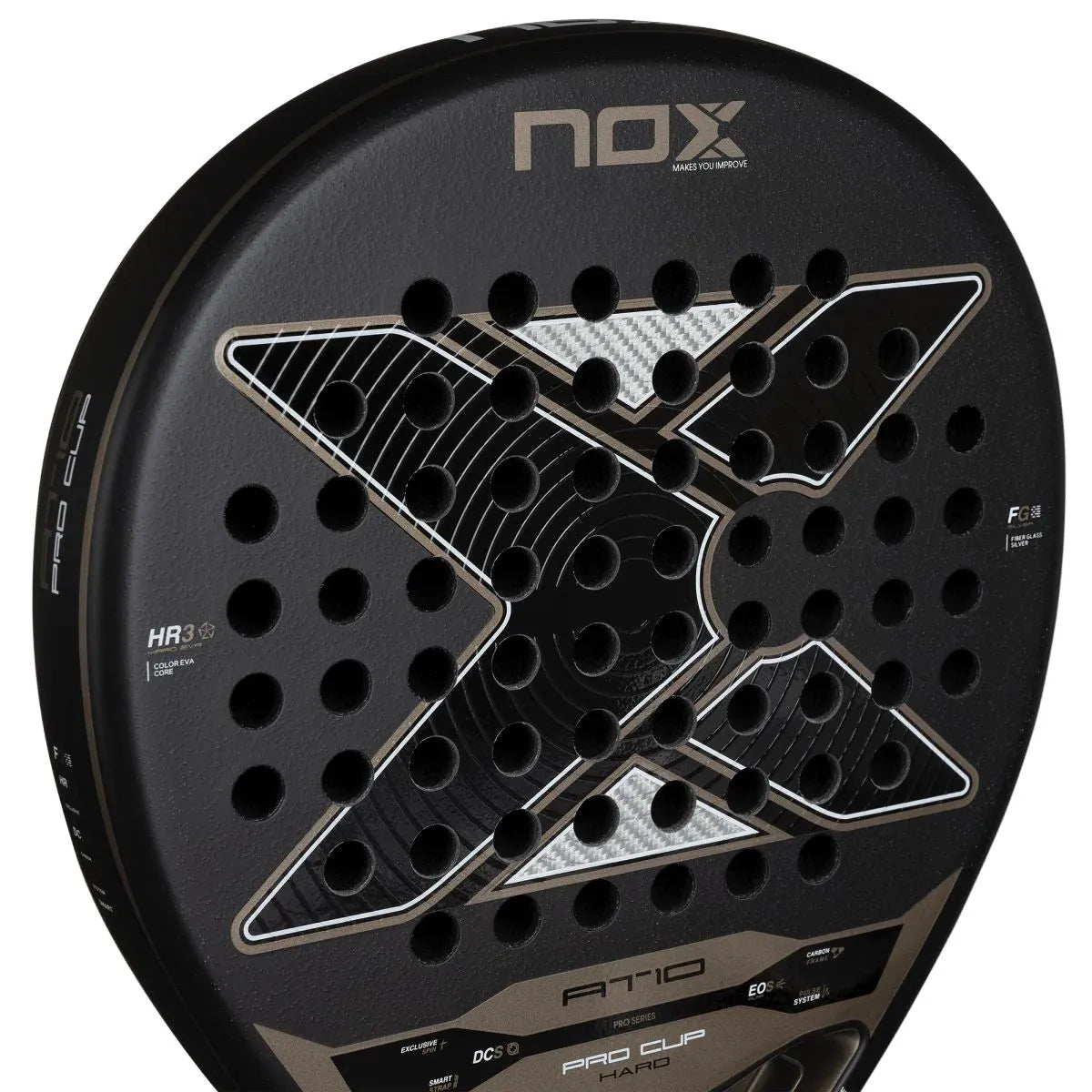 Padelracket Nox At10 Pro Cup Hard 2026