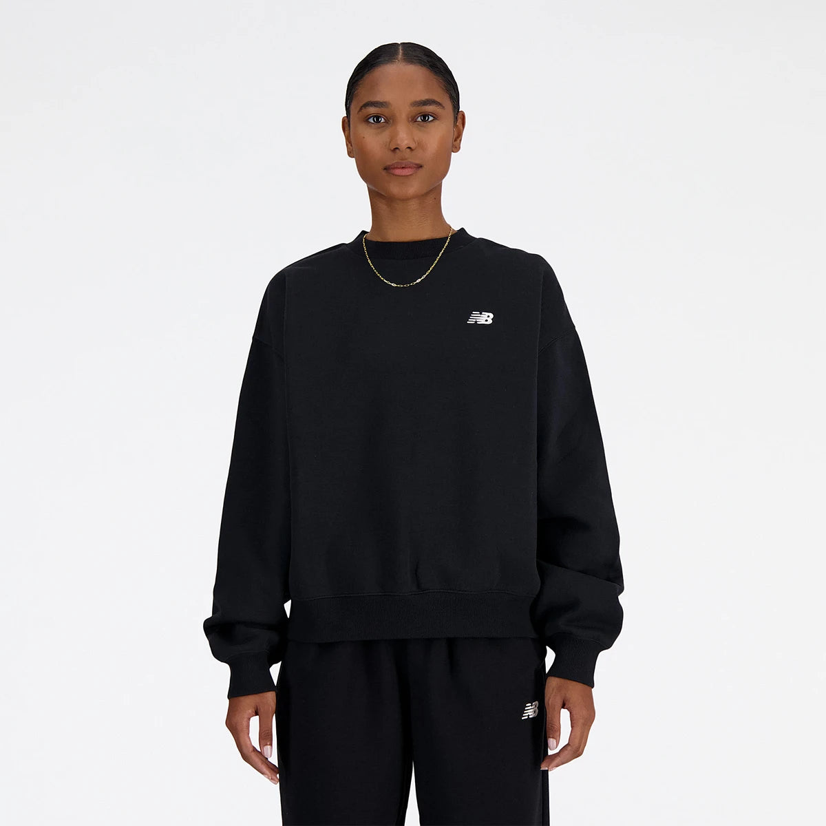 Sweater New Balance Dames Fleece Crew