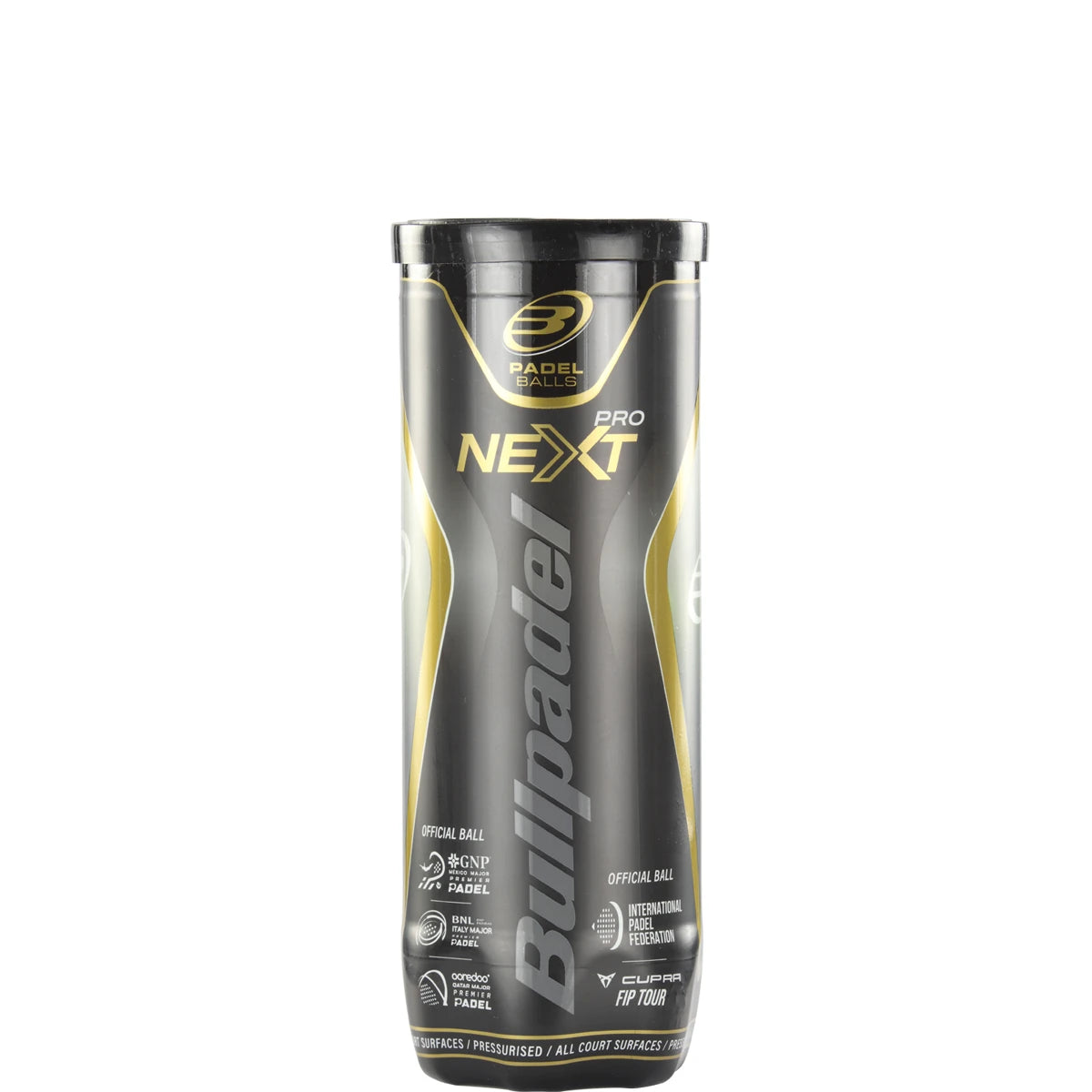 Tube van 3 Bullpadel Fip Next Pro ballen