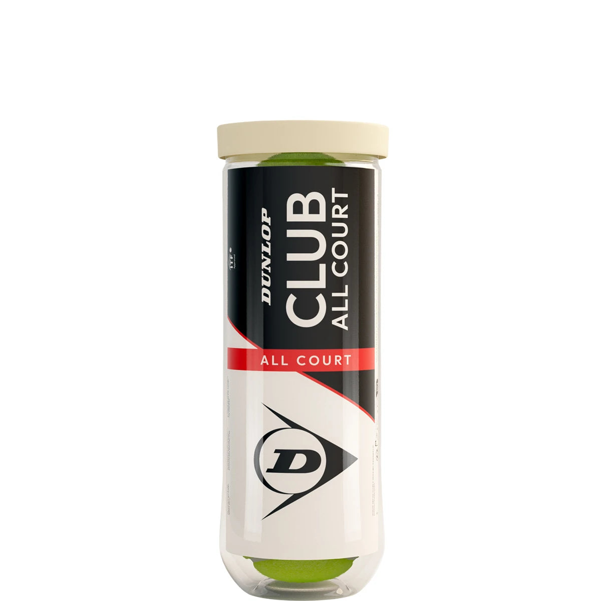 Tube van 3 Dunlop Club All Court ballen