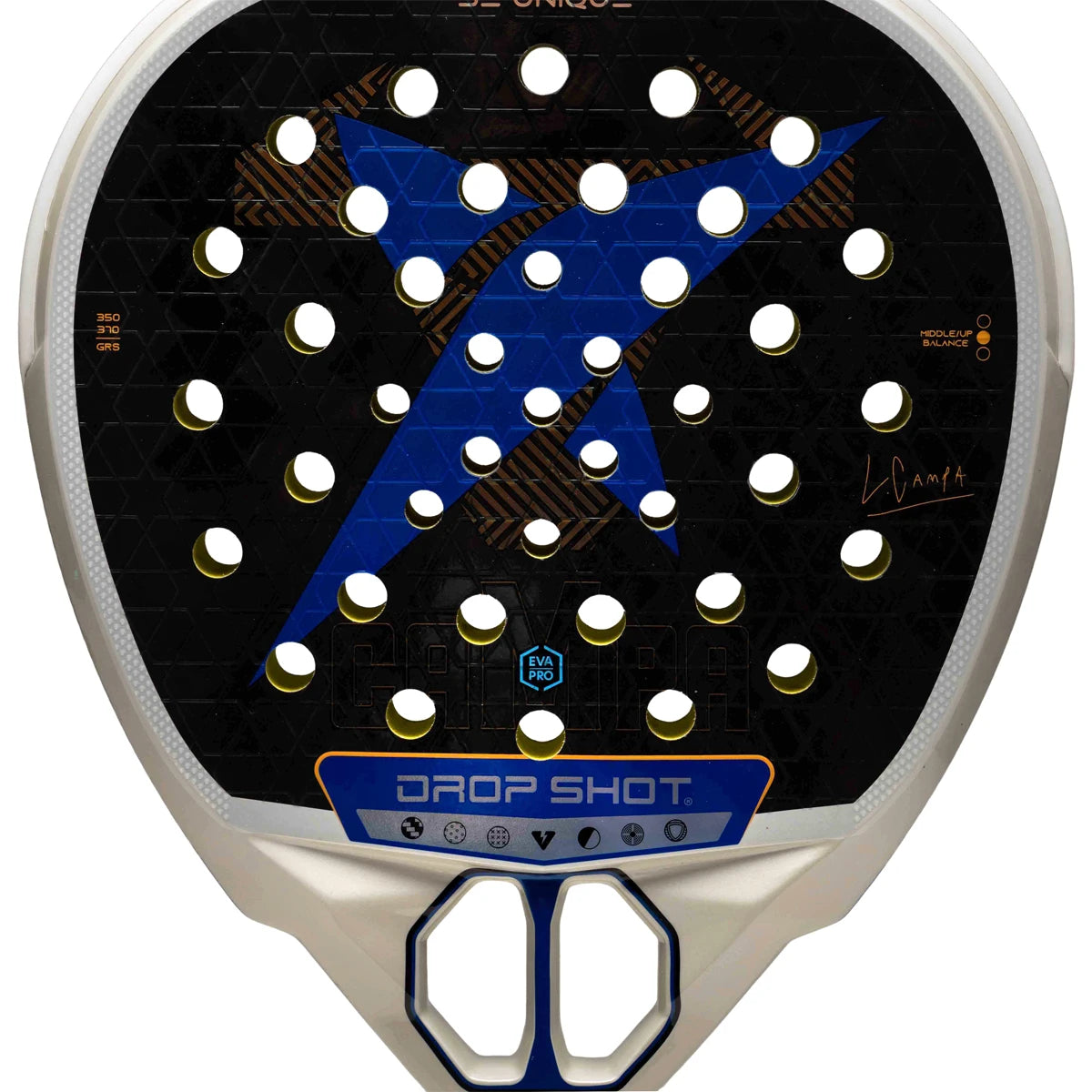Padelracket Test Drop Shot Explorer Pro Attack 2.0