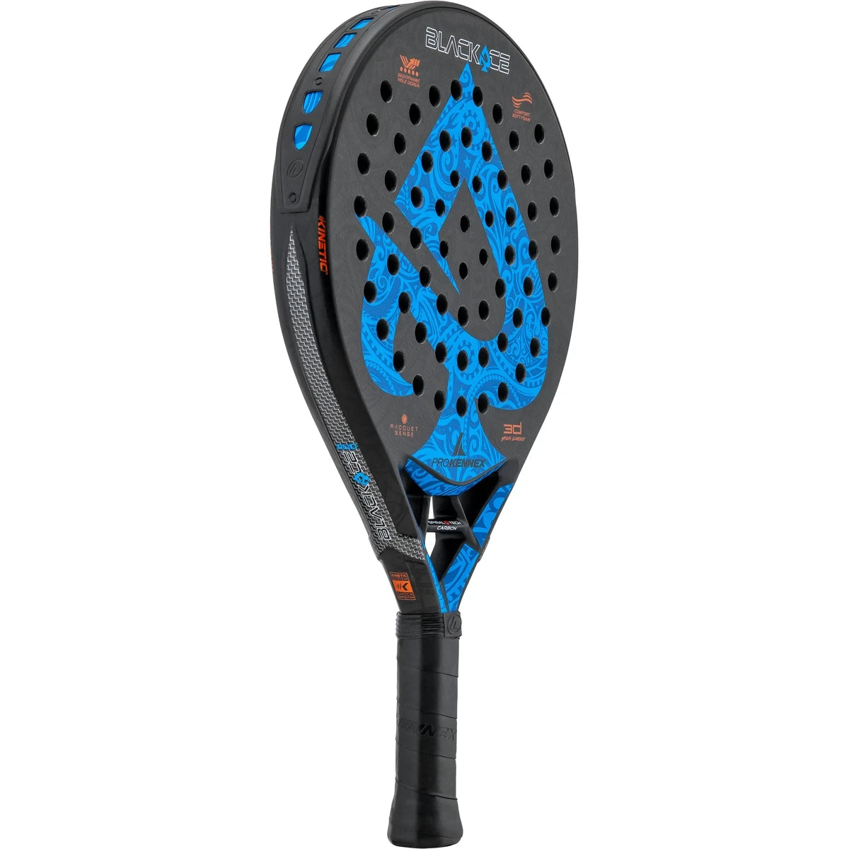 Padelracket Pro Kennex Kinetic Black Ace Rnd