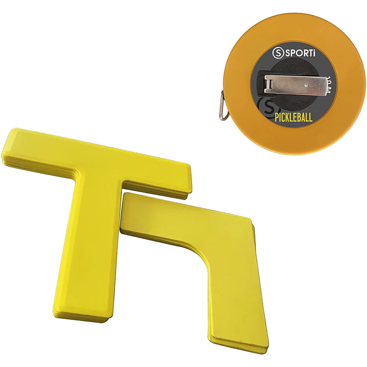 Pickleball Vloermarkering Set 12 Stuks en Meetlint 10 Meter