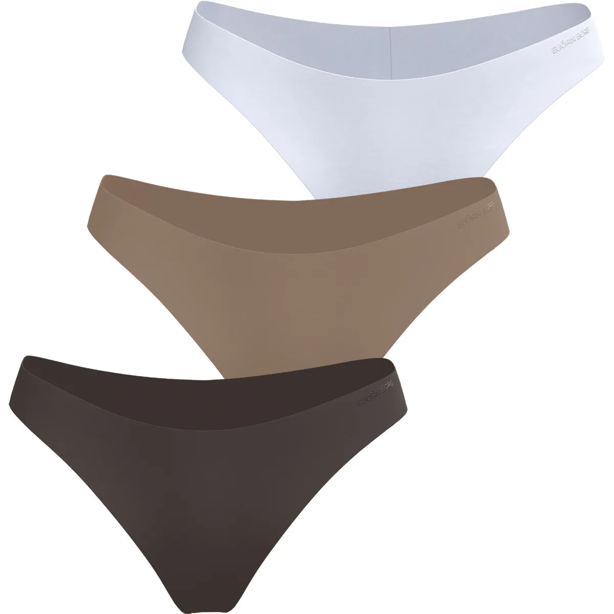 Pack van 3 Bjorn Borg Invisible Slipjes