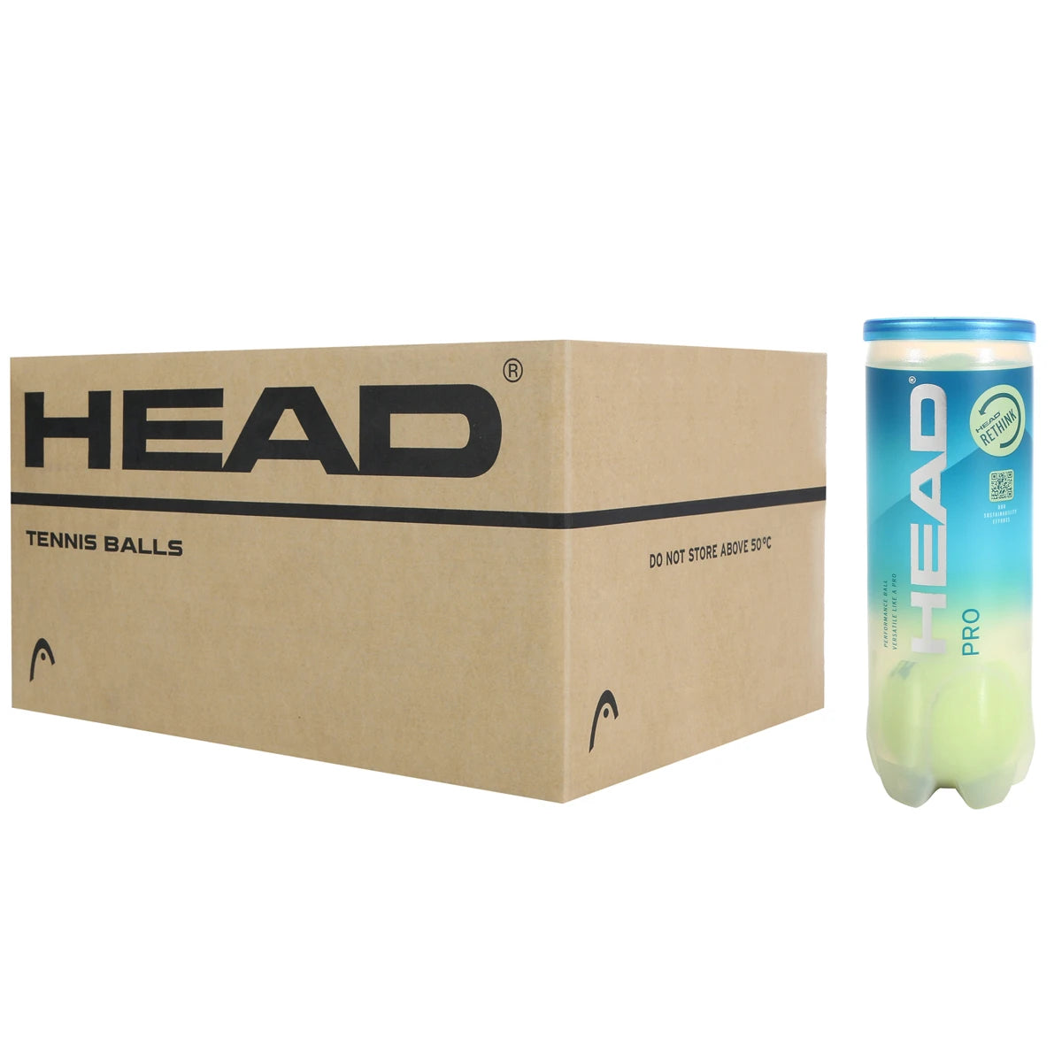 Doos van 24 Tubes met 3 Head Pro Ballen