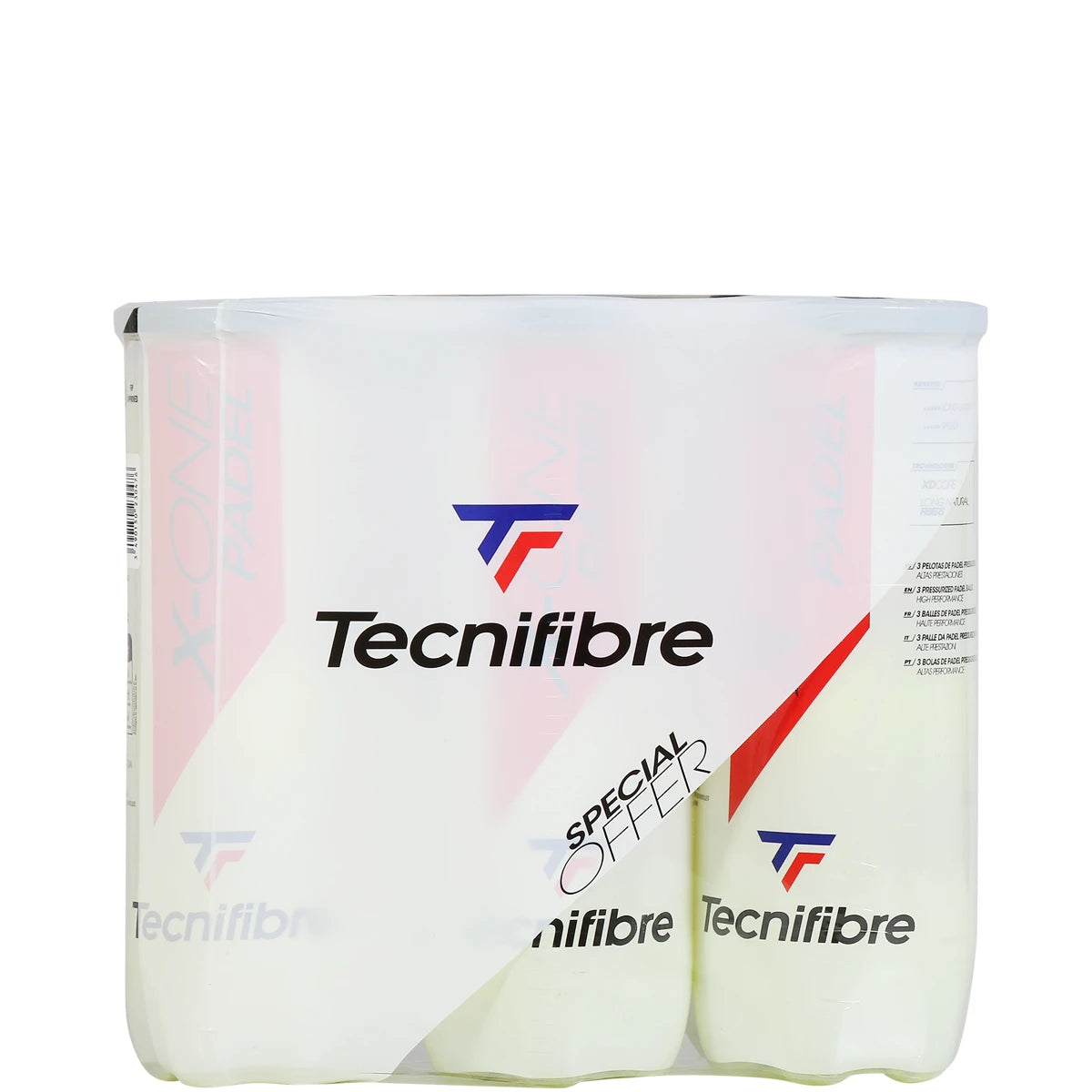 Tripack van 3 Padelballen Tecnifibre X-One