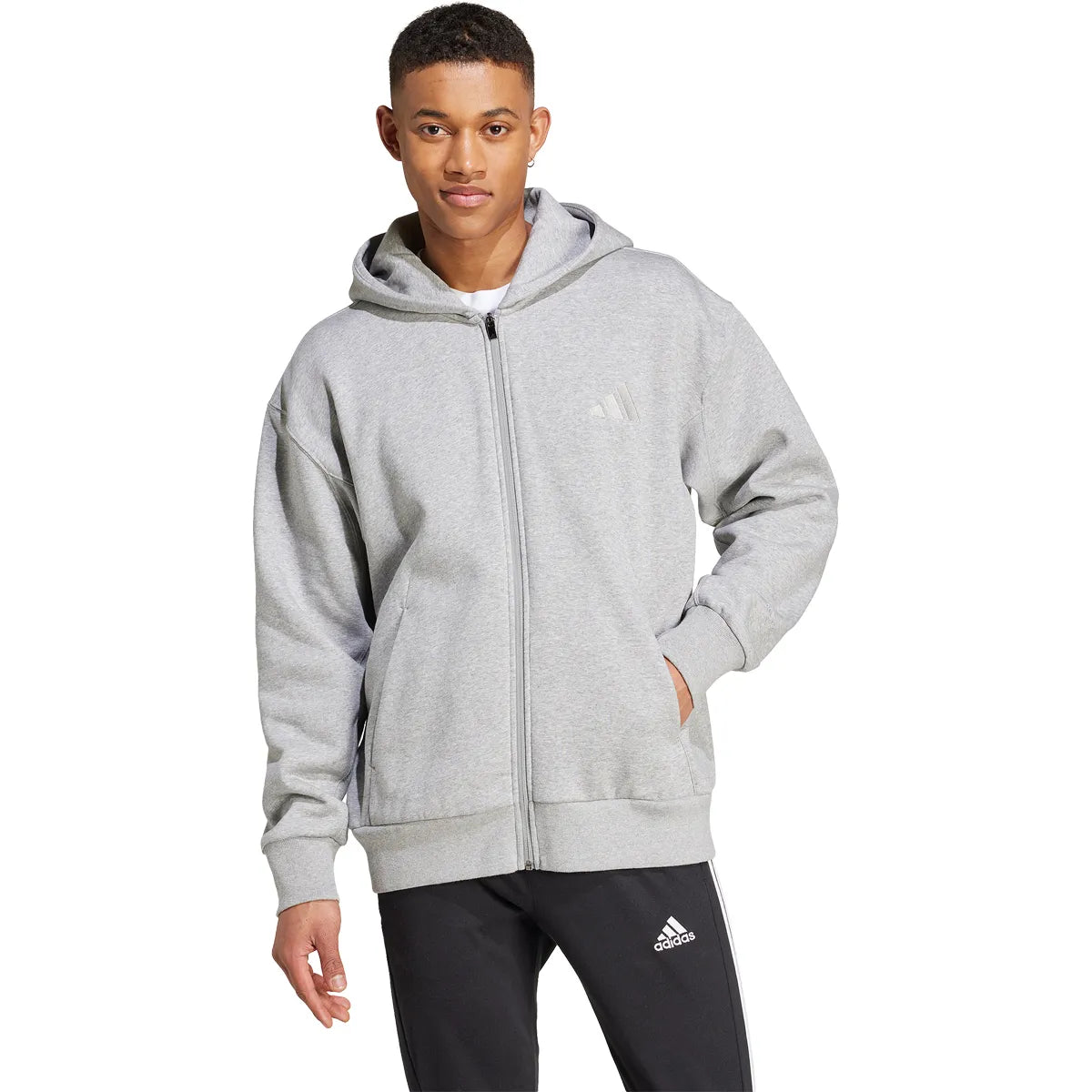 adidas Full Zip Hoodie Sweater