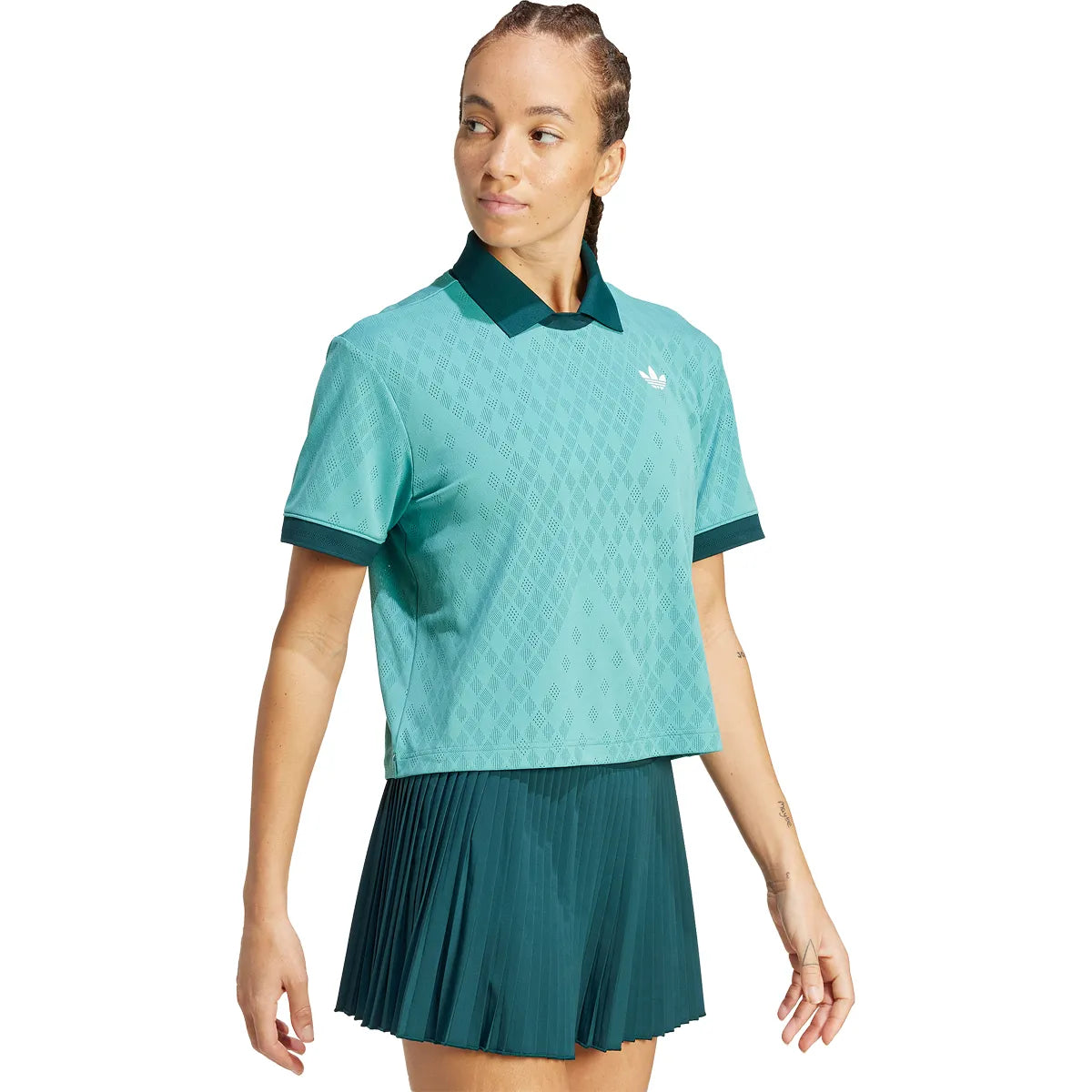 Polo adidas Dames Crop Originals