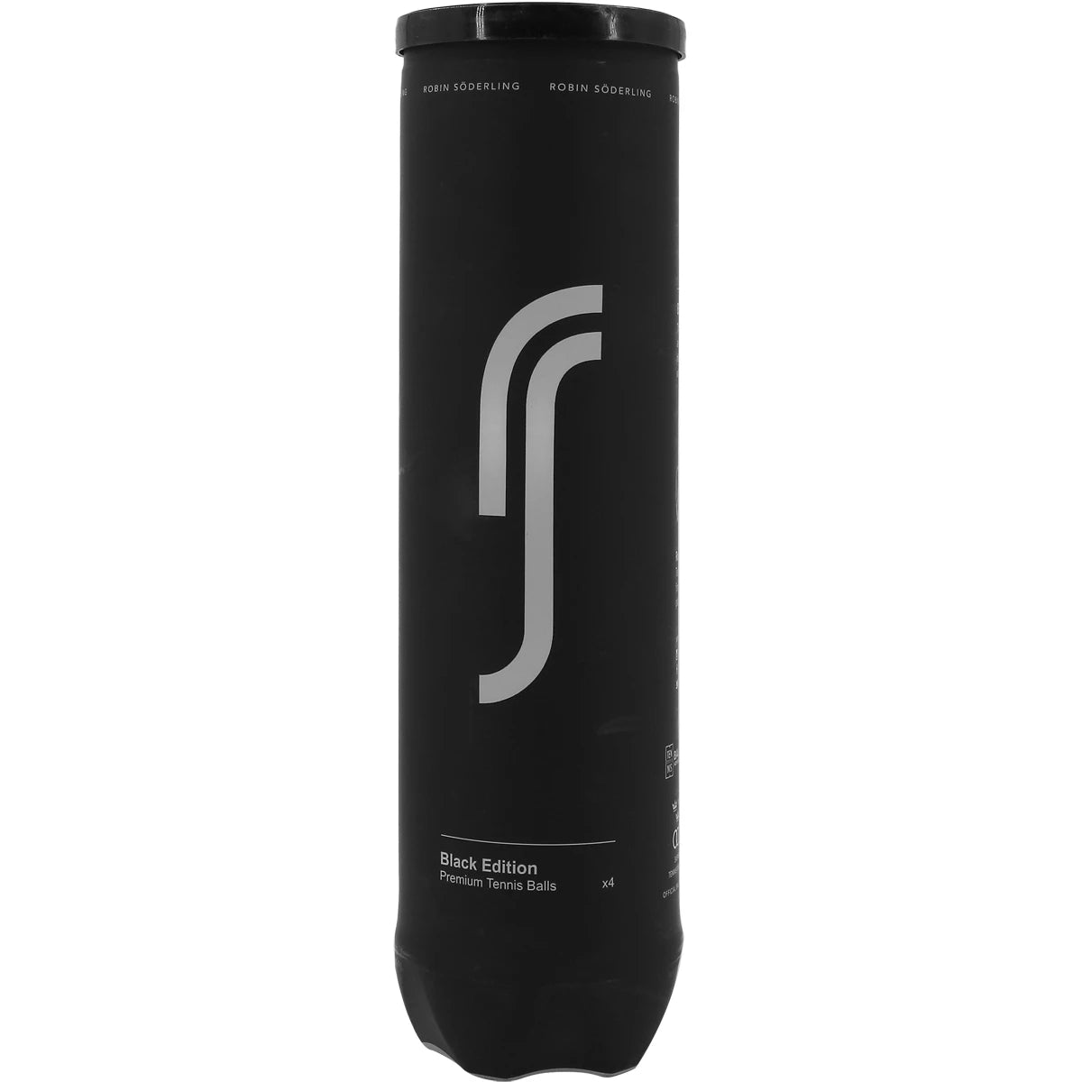 Tube 4 Padelballen Robin Soderling All Court Black Edition
