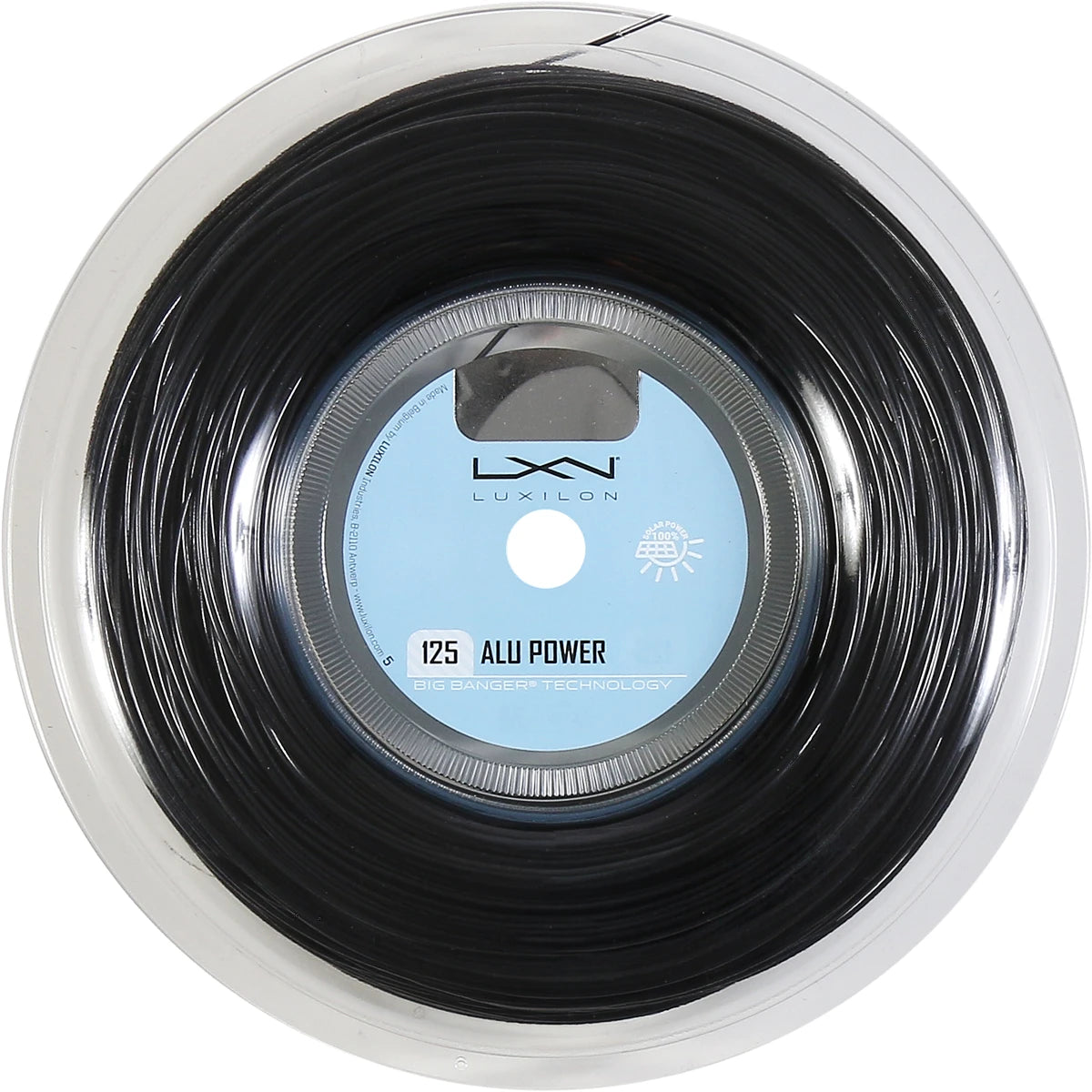 Spoel Luxilon Big Banger Alu Power Black (200 Meter)