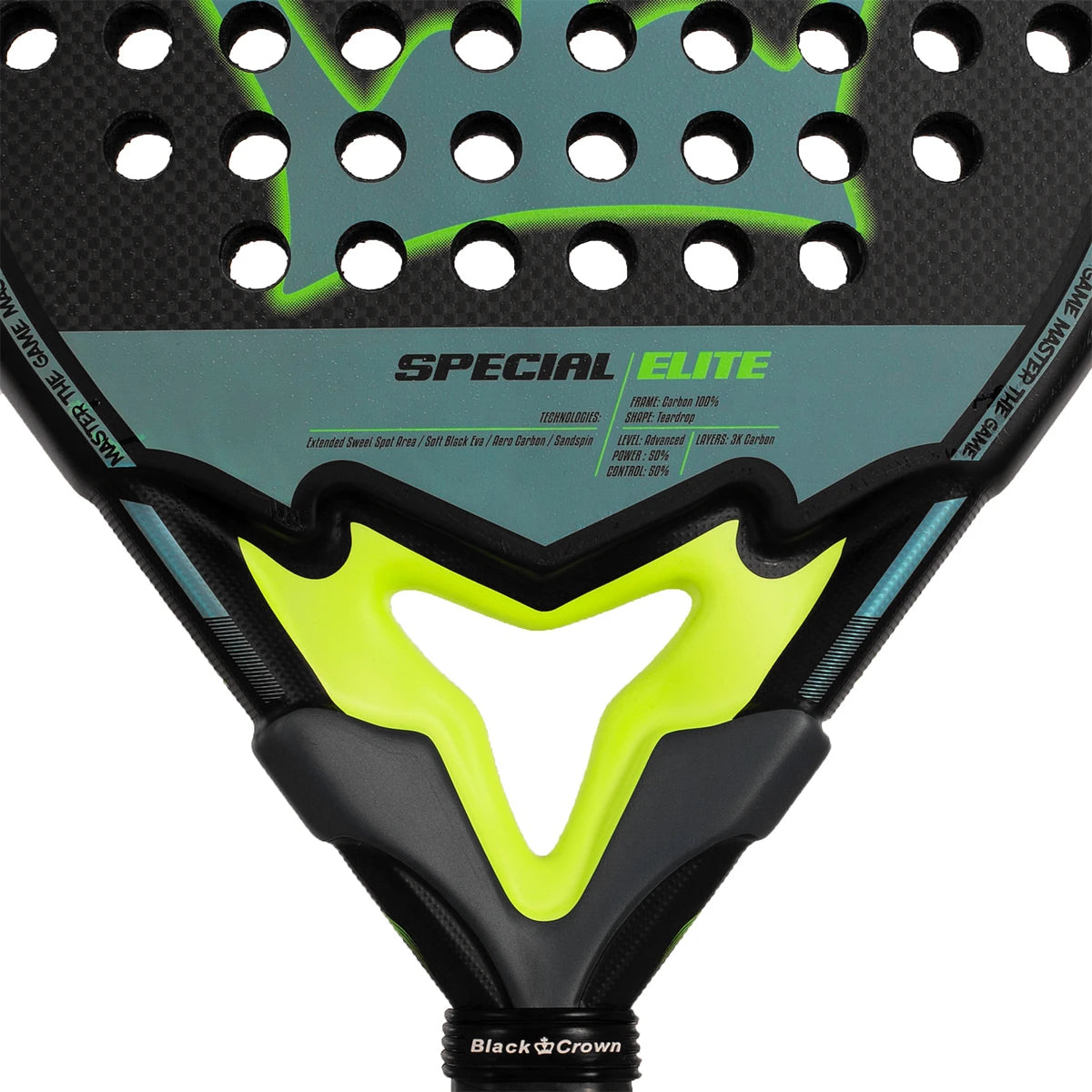 Padelracket Test Black Crown Special Elite