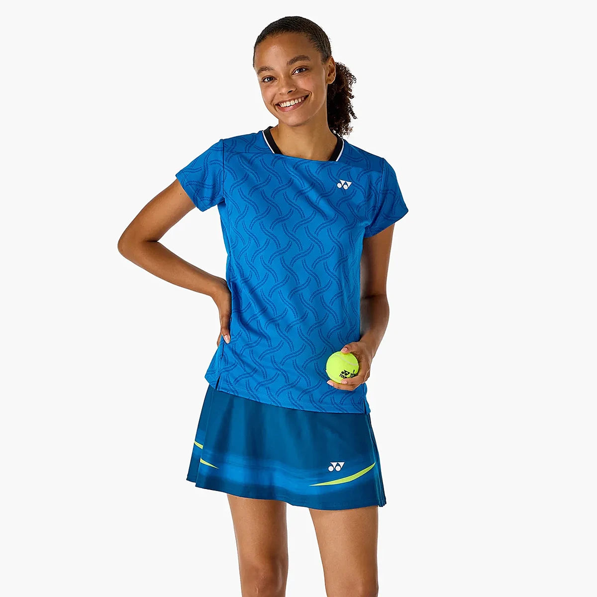 T-Shirt Yonex Dames Elite Ao Blue