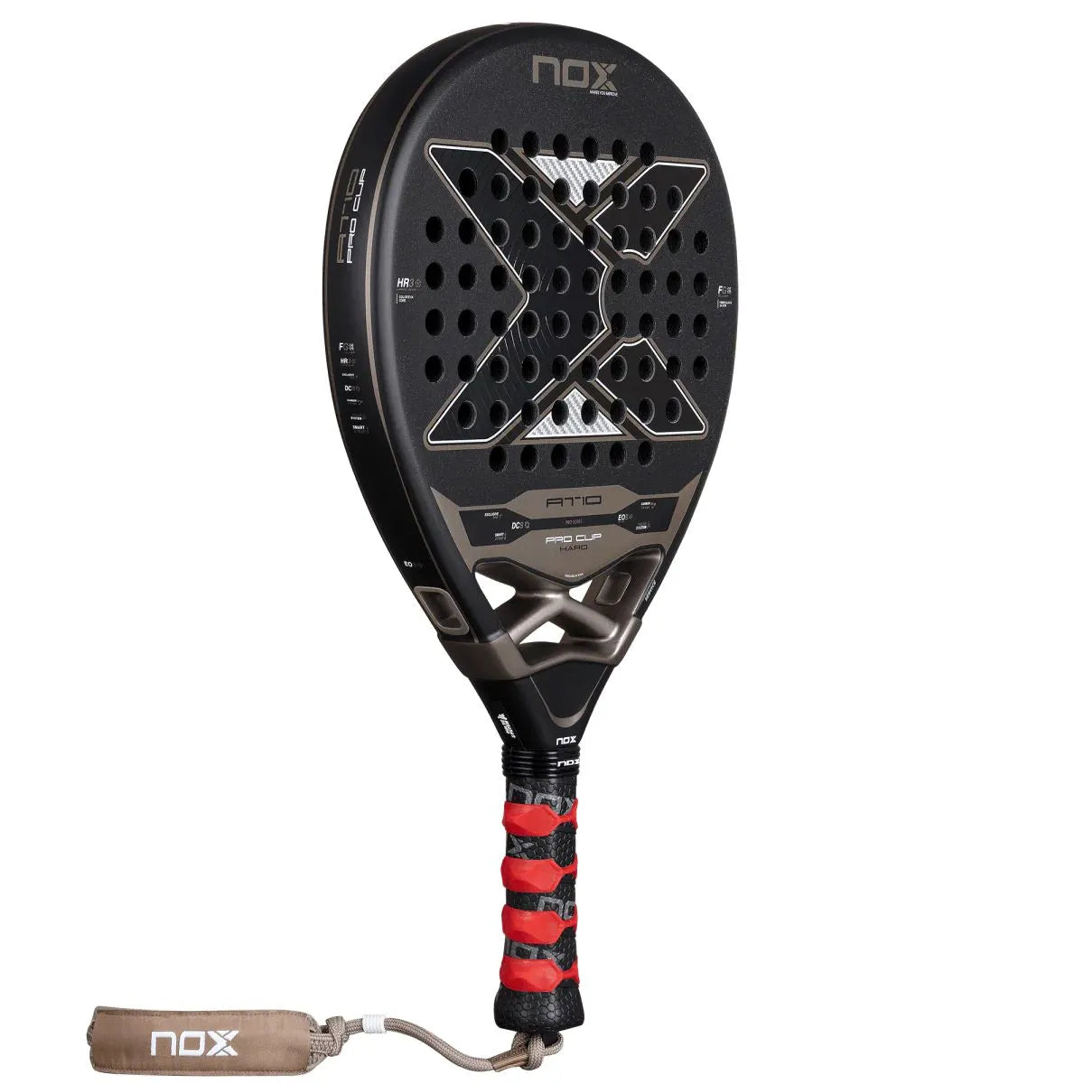 Padelracket Nox At10 Pro Cup Hard 2026