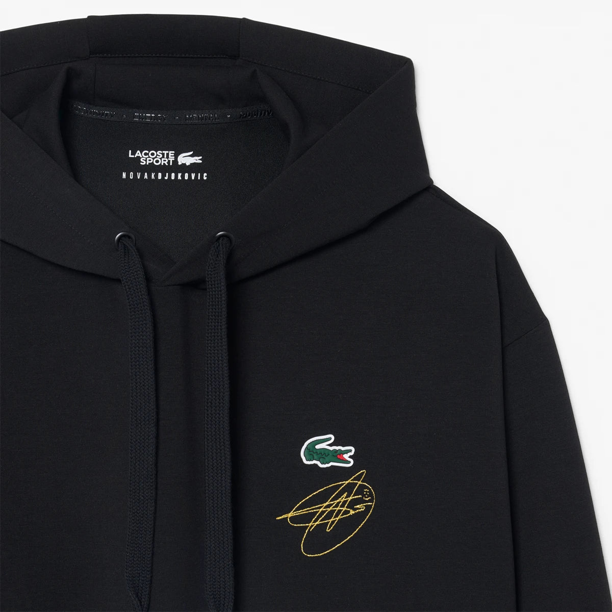 Hoodie Lacoste Djokovic On Court