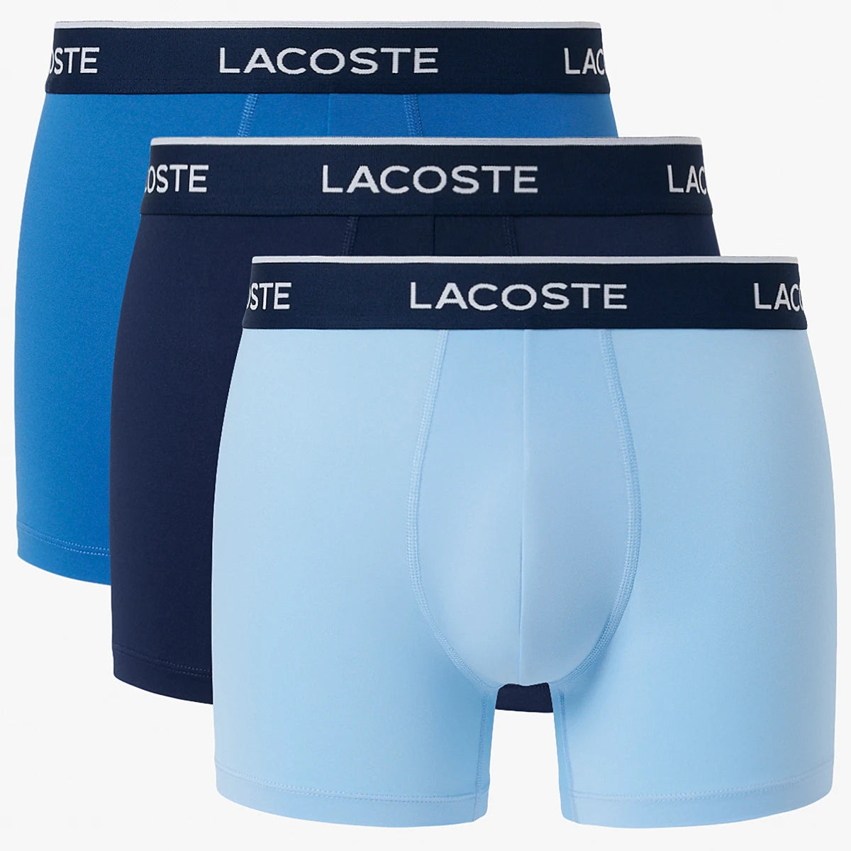 Pack van 3 Lacoste boxers polyester