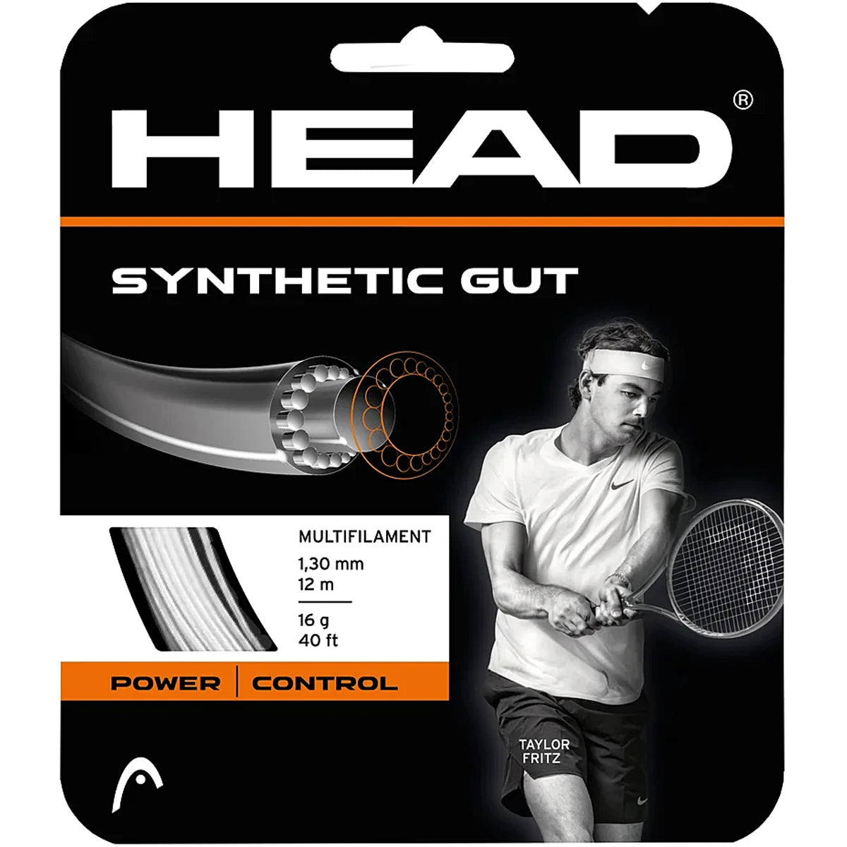 Snaar Head Synthetic Gut (12 Meter)