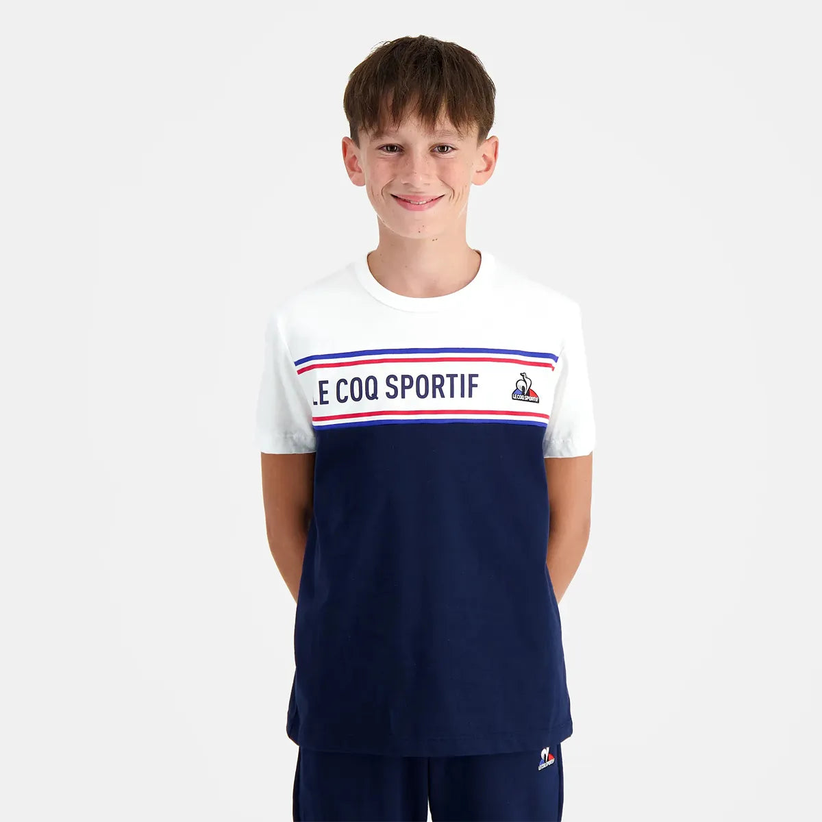 T-Shirt Le Coq Sportif Junior Tricolore