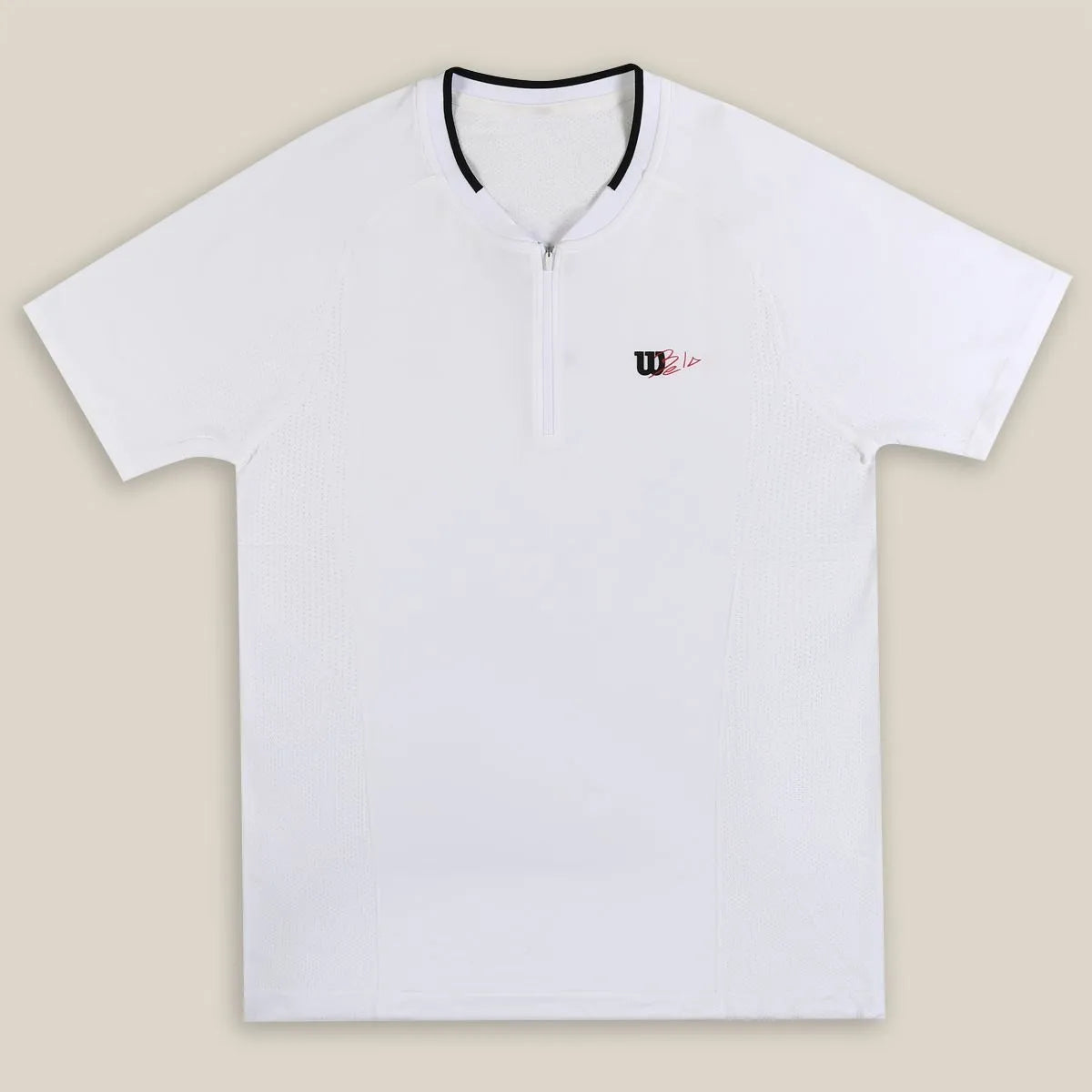 T-shirt Wilson Bela Series Naadloze Zip Henley