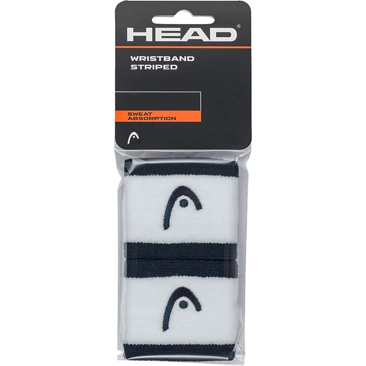 Set van 2 Head Polsbandjes Simple 2.5" Gestreept