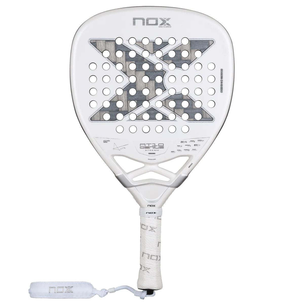 Padelracket Nox At10 Genius Attack 12K Alum Xtreme By Agustin Tapia 2026
