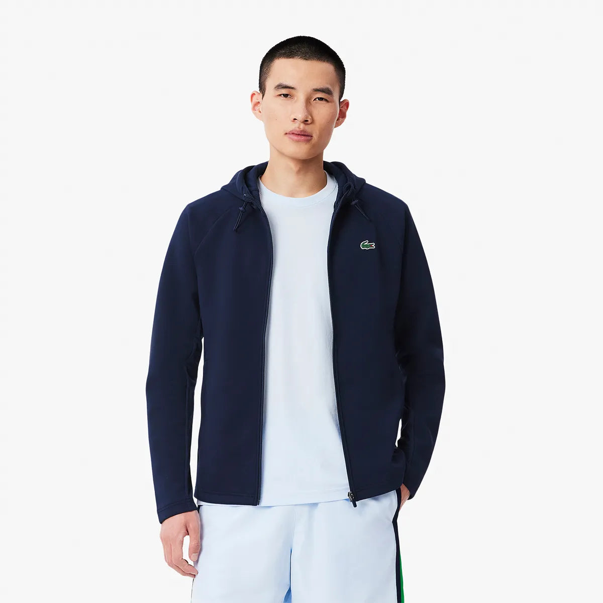 Sweater Lacoste Core Performance A Capuche Fz Mesh