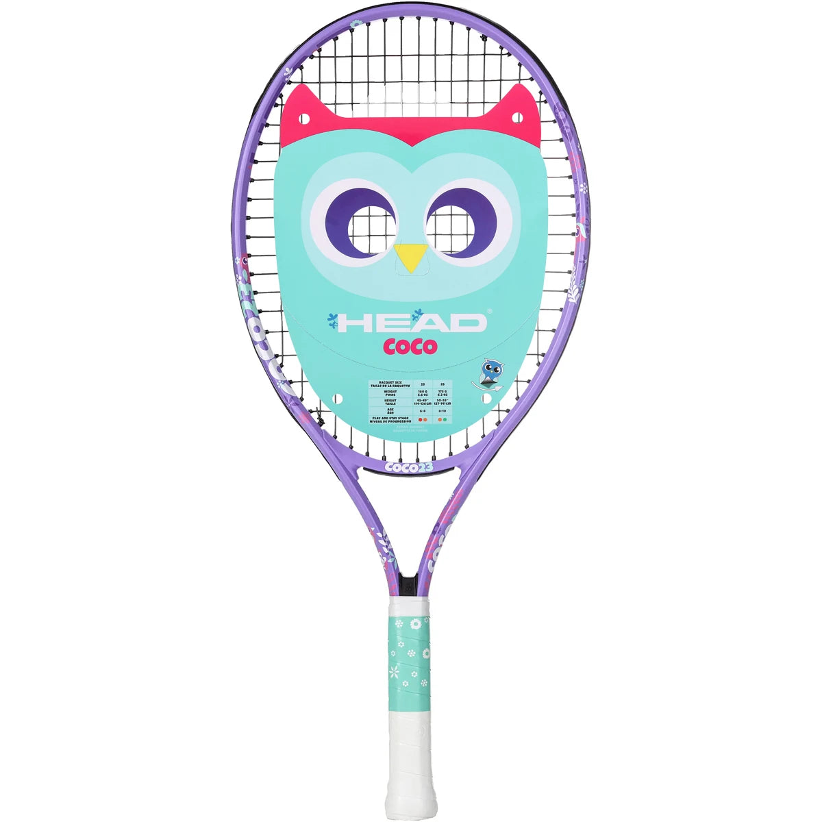 Racket Head Junior Coco 23 Violet