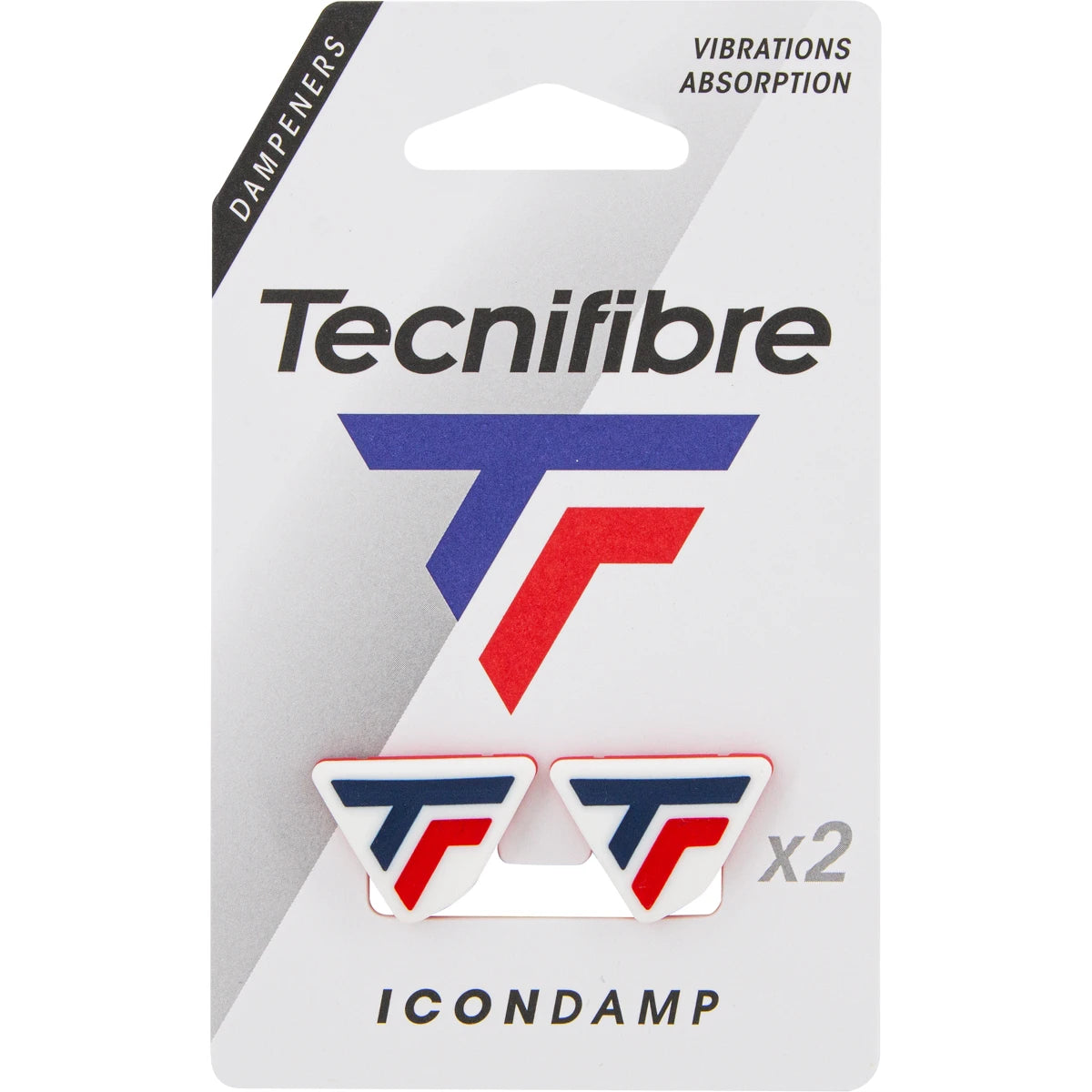 Trillingsdempers Tecnifibre Icon Damp White/Red X2