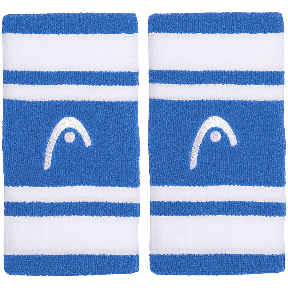 Set van 2 Head Polsbandjes Dubbele Breedte 5" Gestreept