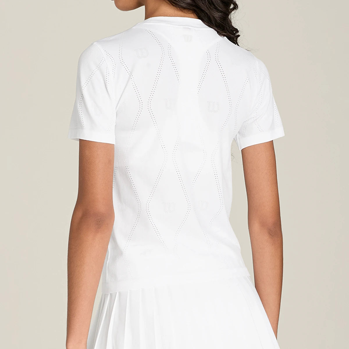 Wilson Dames T-Shirt Naadloos Korte Mouw
