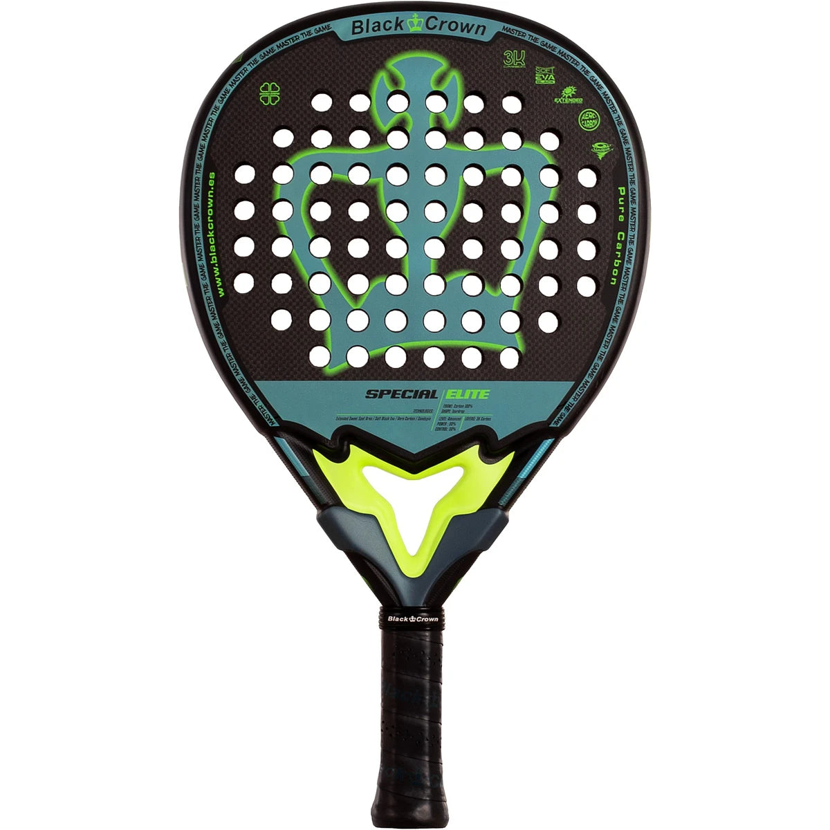 Padelracket Test Black Crown Special Elite