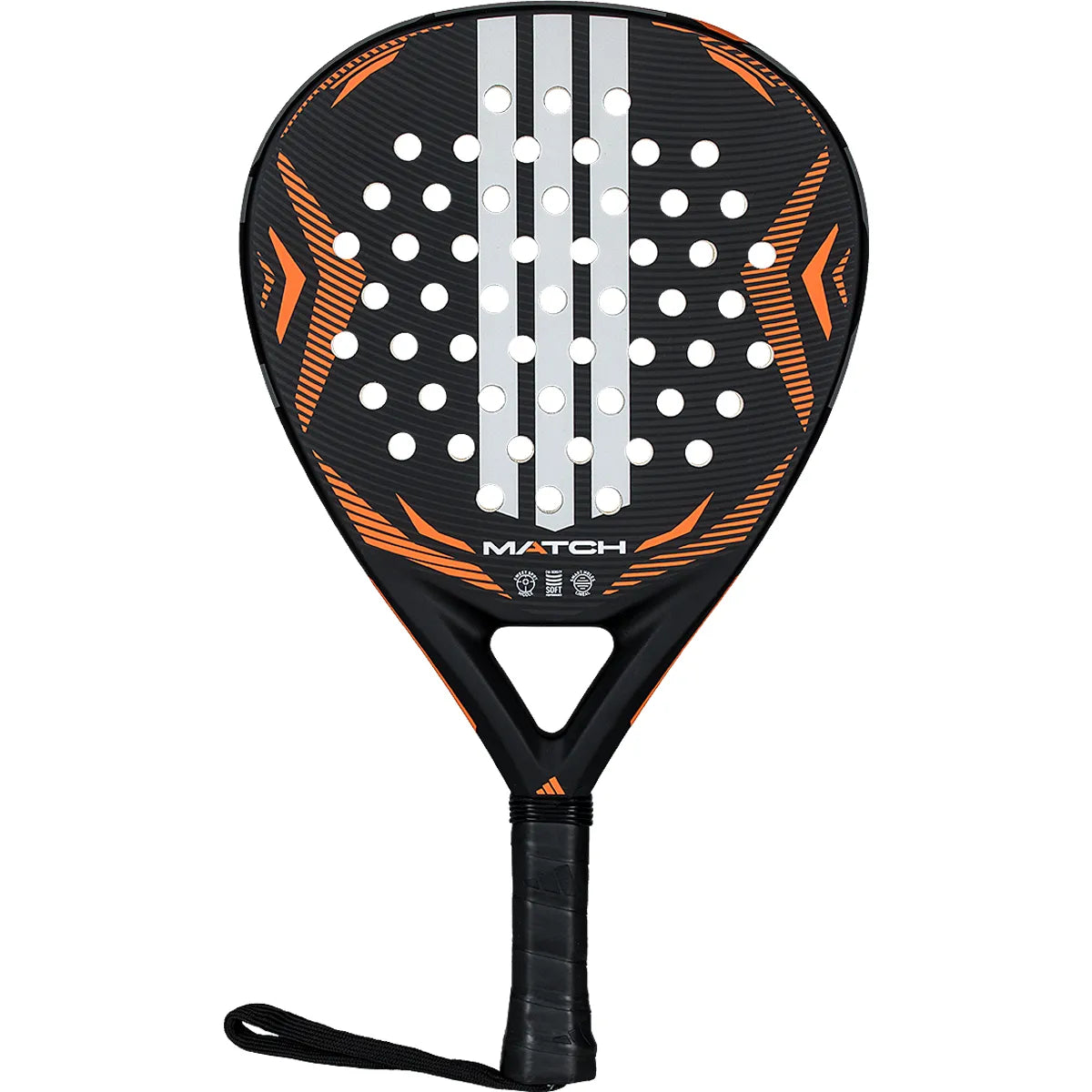 Padelracket adidas Match Black/Orange 2026