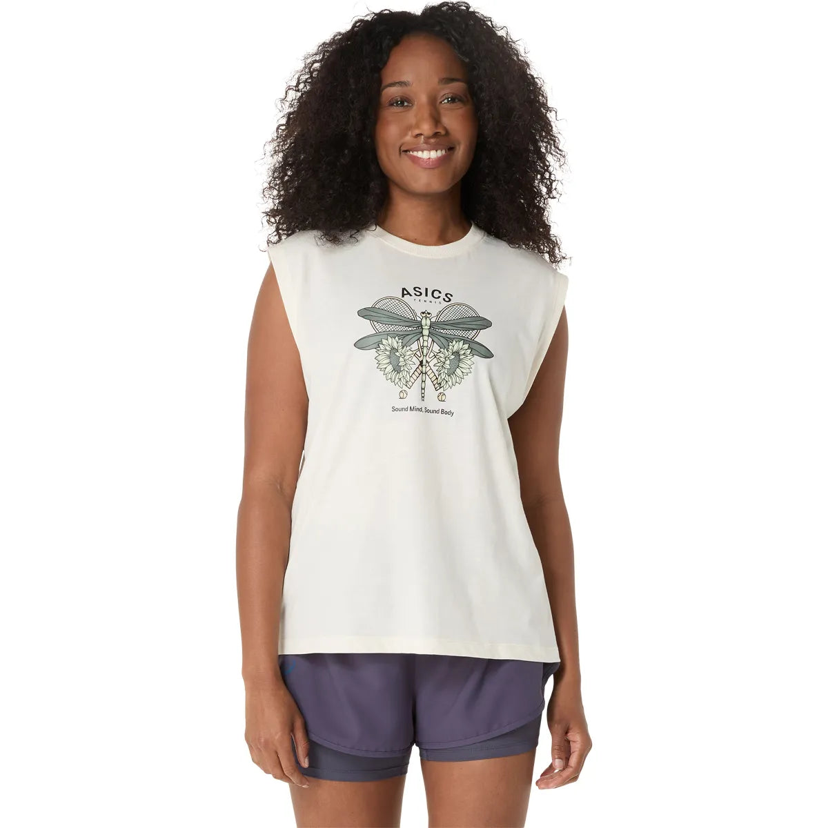 T-Shirt Asics Dames Game Seasonal Graphic