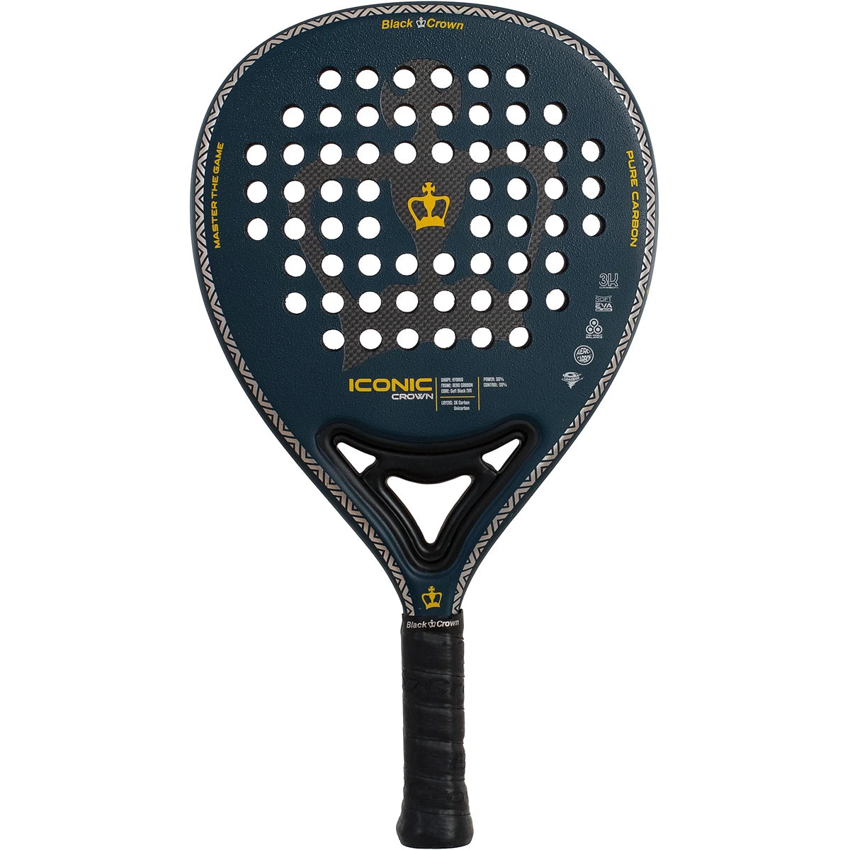 Padelracket Black Crown Iconic Crown