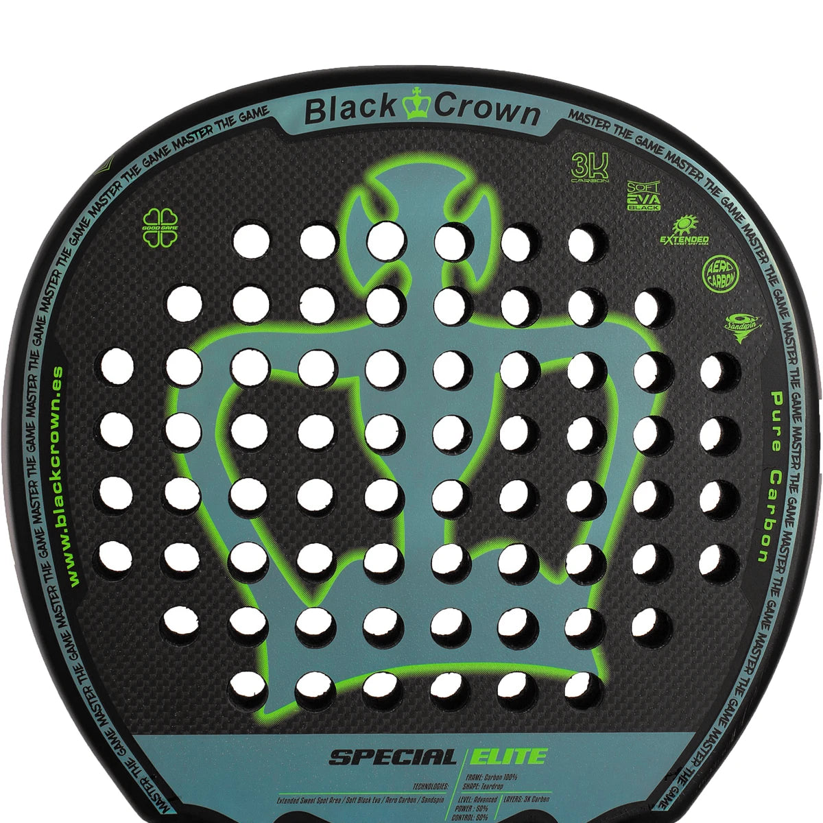 Padelracket Test Black Crown Special Elite
