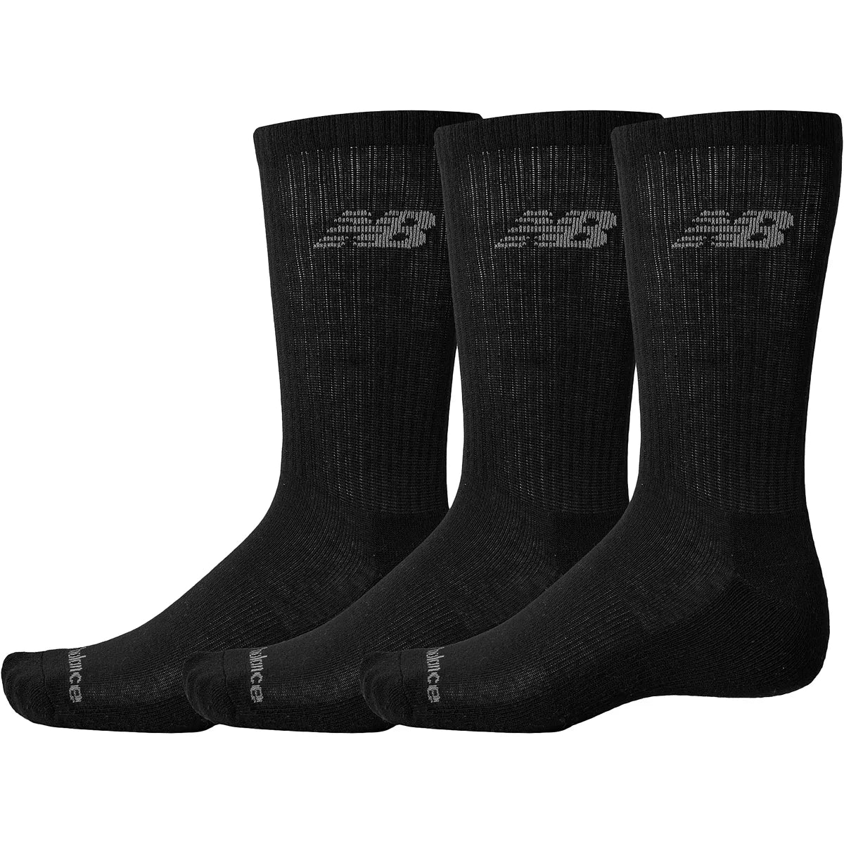 3 Paar New Balance Perf Crew (Mid) Sokken