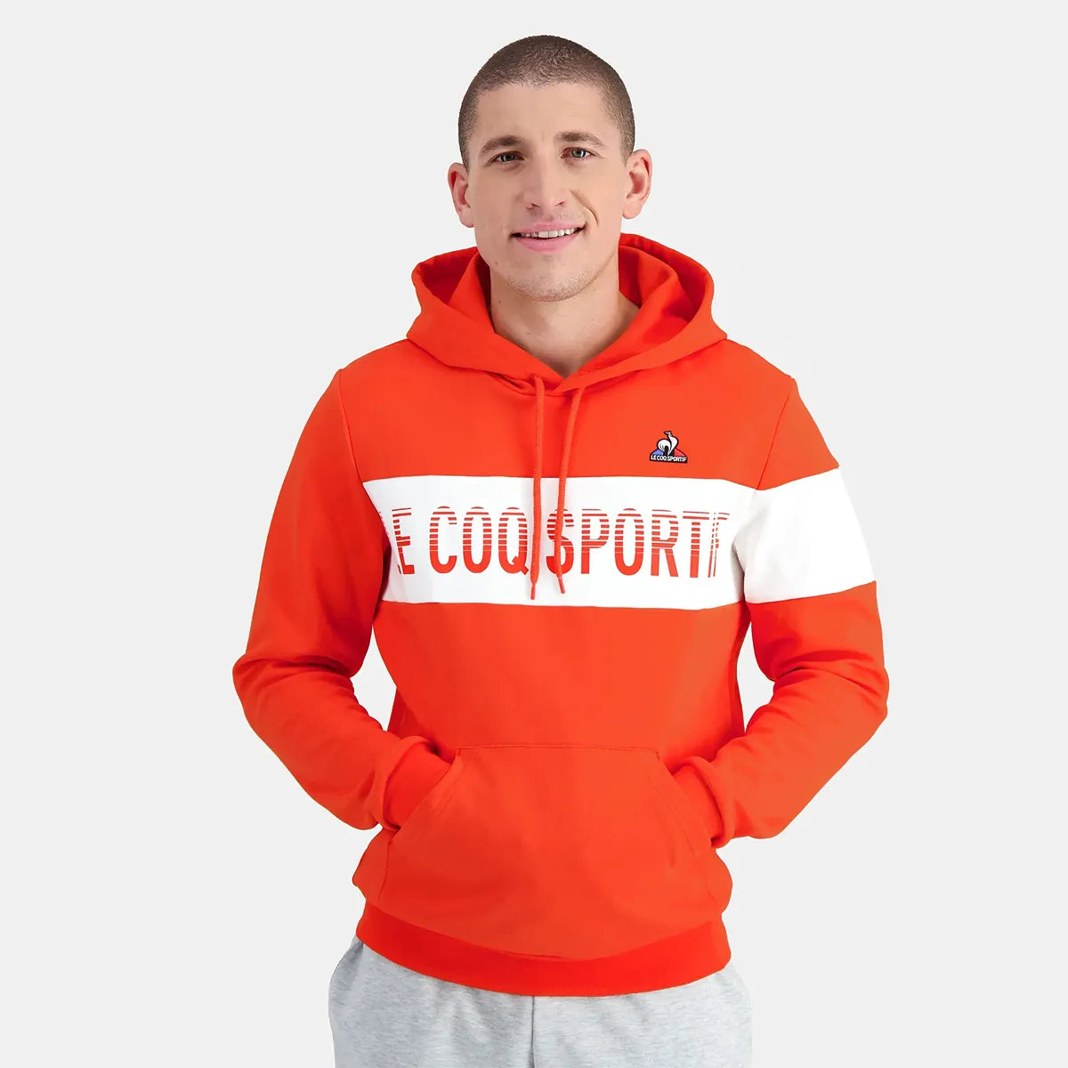 Sweater Le Coq Sportif Hoodie Model 1