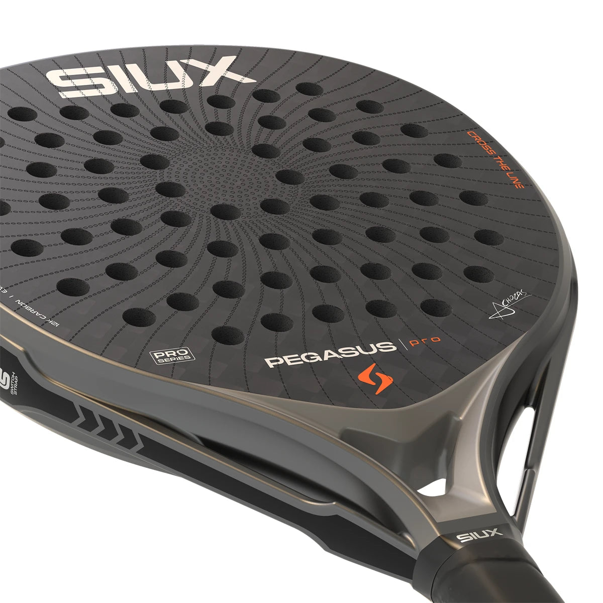 Padelracket Siux Pegasus Pro 2026 Storm Grey