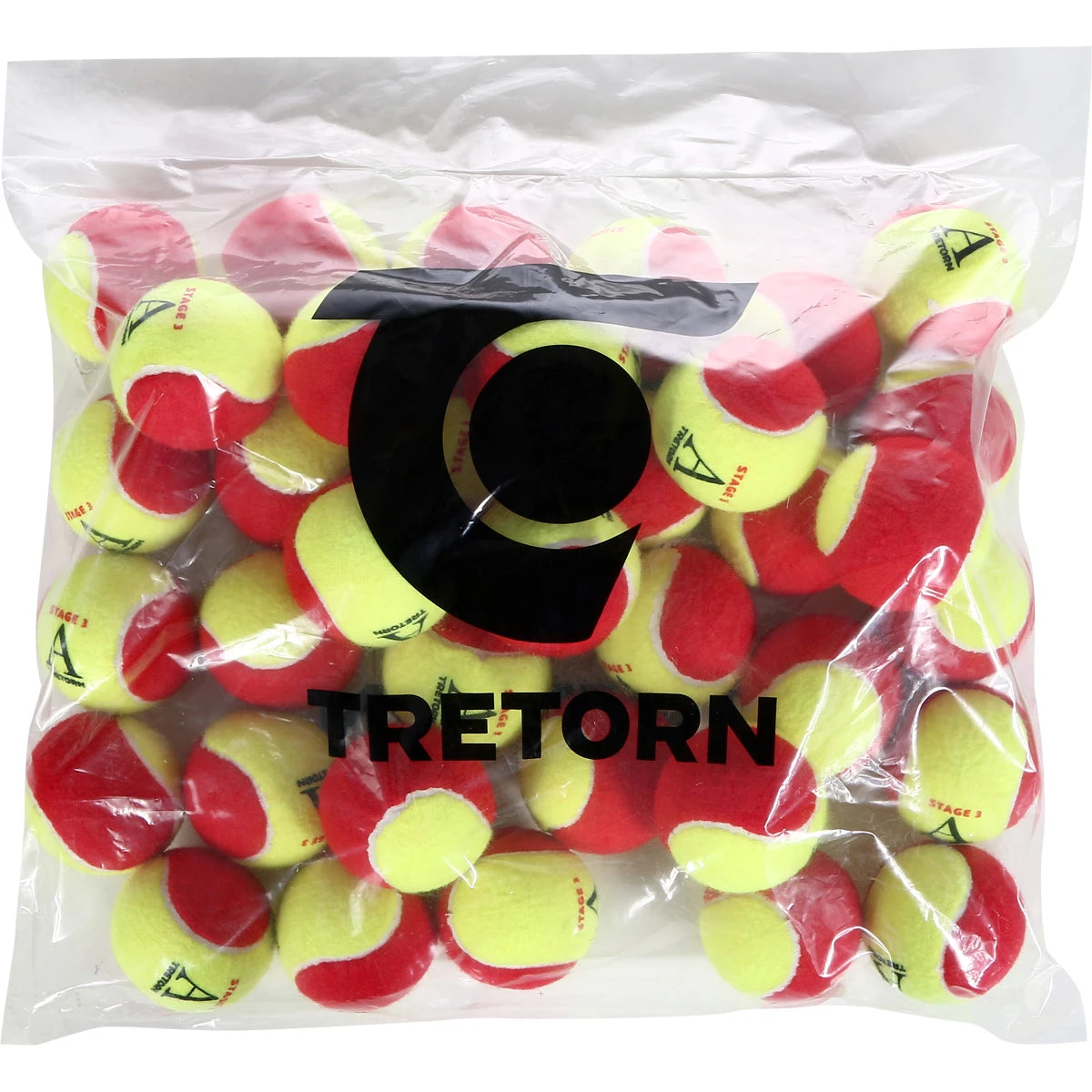 Zakje met 36 Tretorn Academy Red ballen