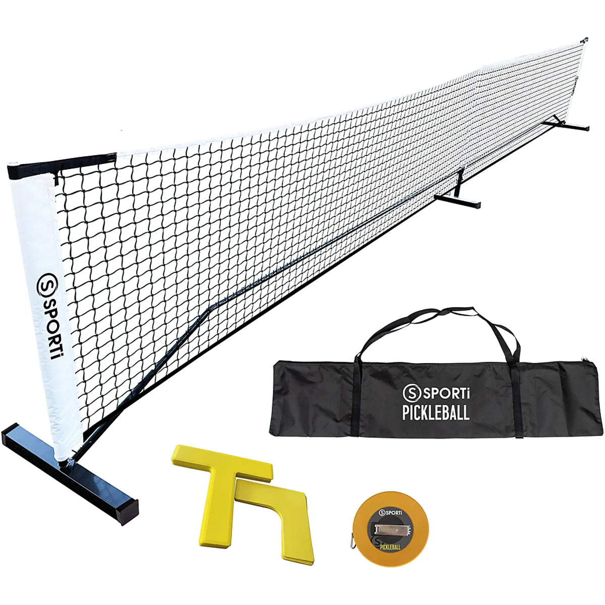 Pickleball Veldset: Net met Frame + Markering