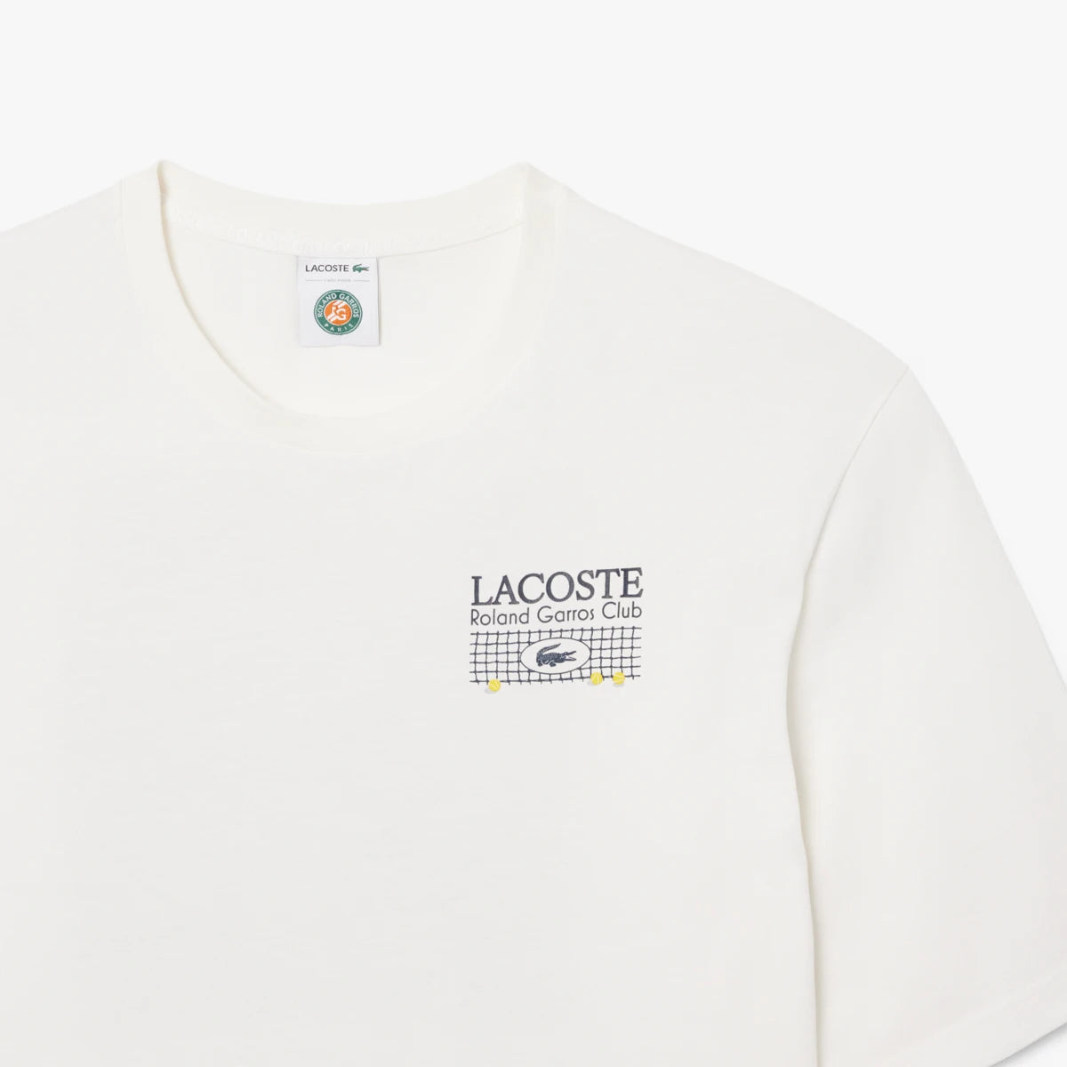 T-shirt Lacoste Roland Garros Club Grafisch