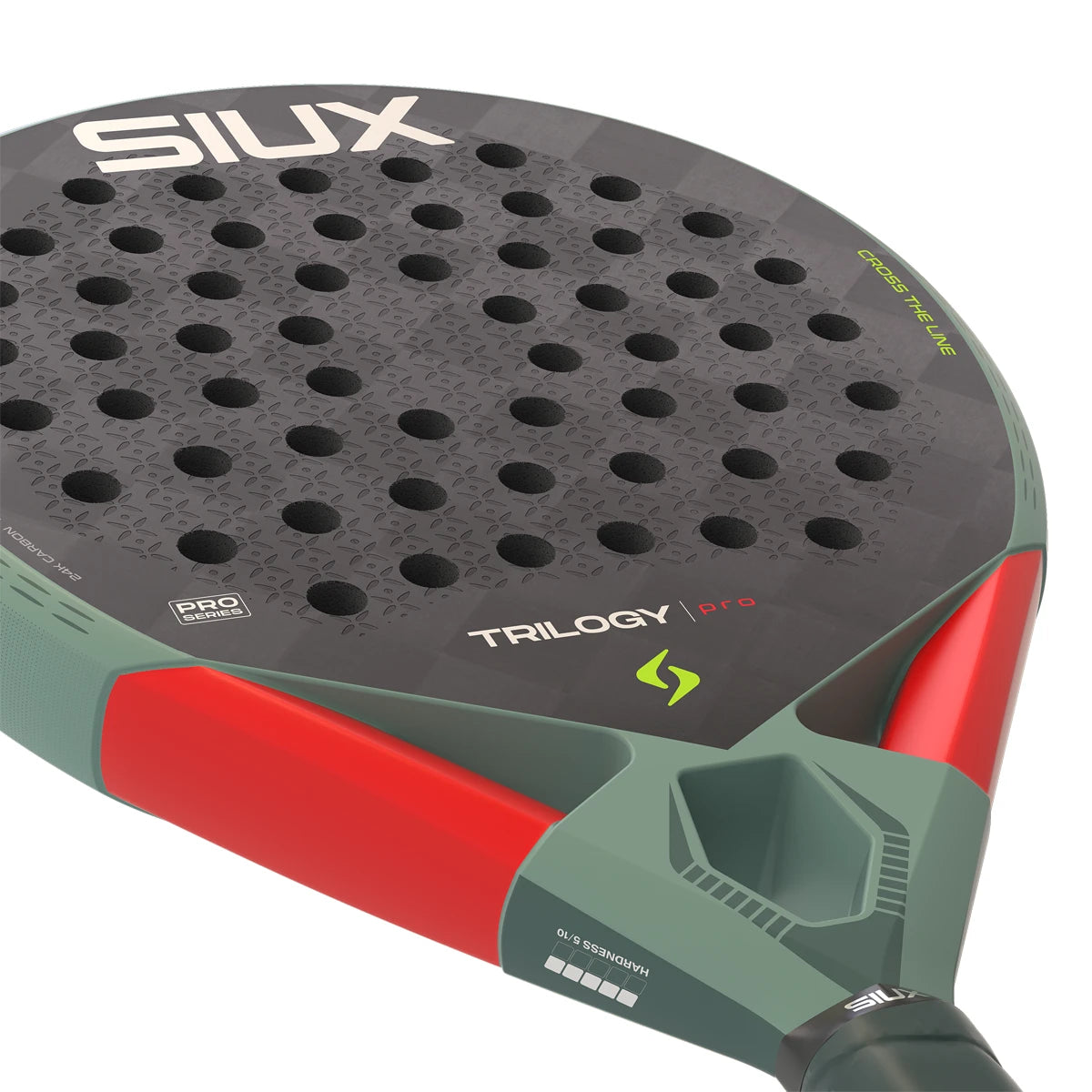 Padelracket Test Siux Trilogy Pro 2026 Ash Green