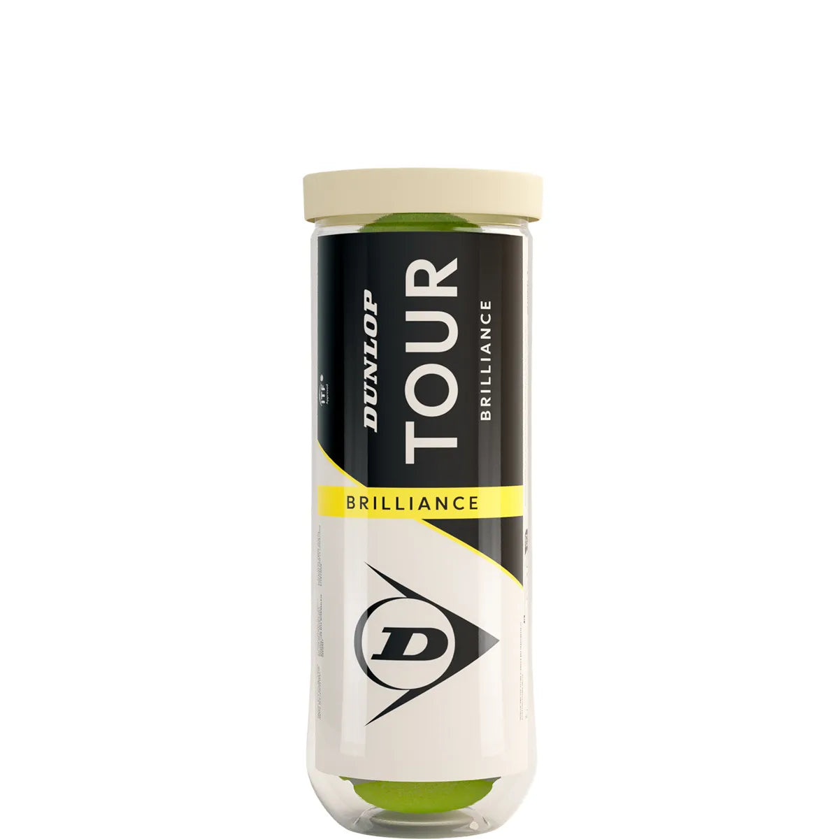 Tube met 3 Dunlop Tour Brilliance ballen