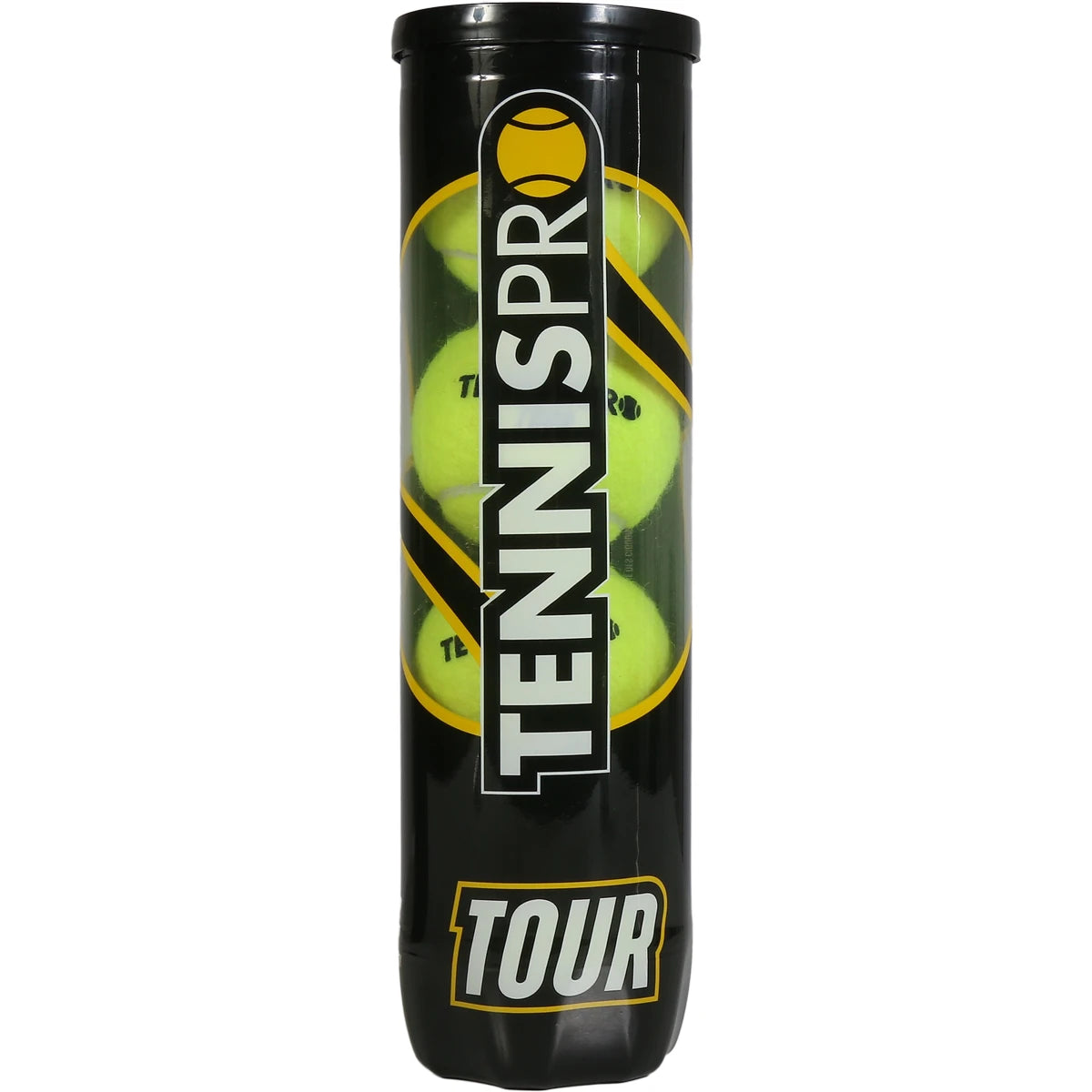 Tube van 4 Tennisballen Tennispro Tour