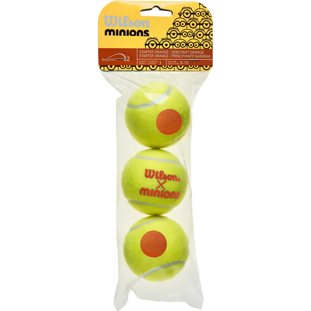 Zakje met 3 Wilson Minions Stage 2 ballen